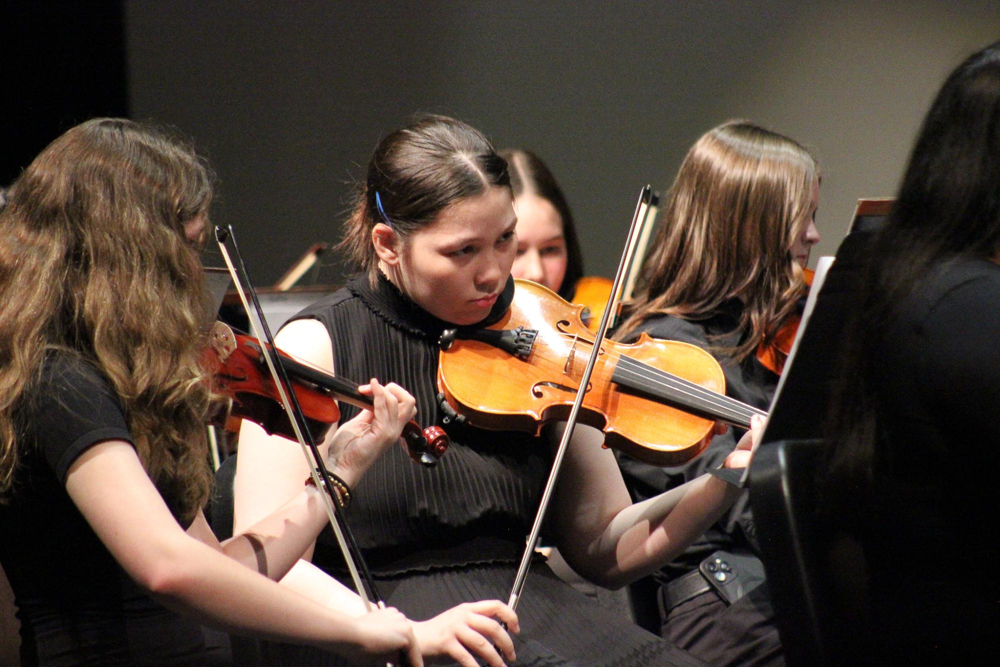 Middle School and Symphony Orchestra Concert (Photos by Bree Stuhlsatz)