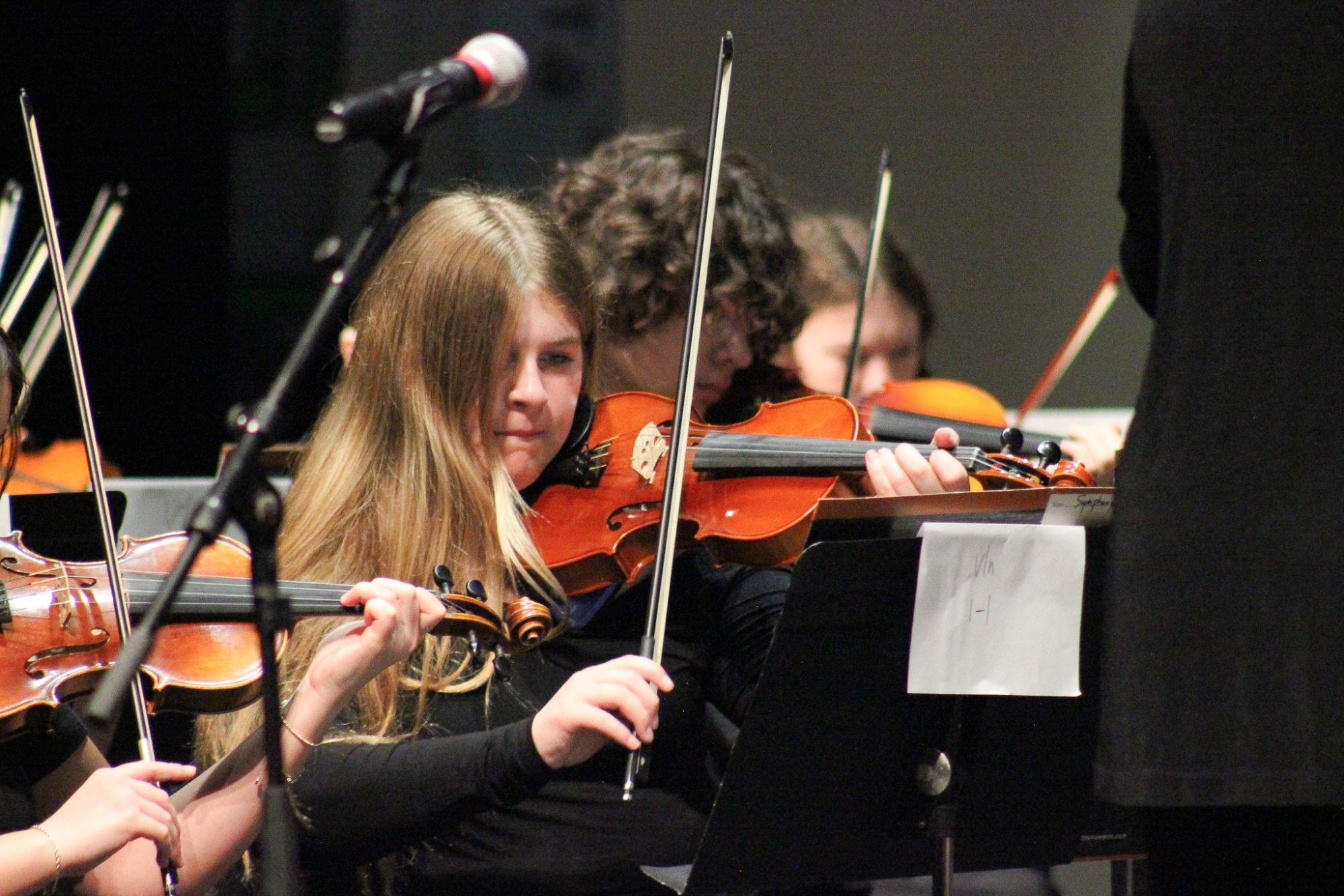Middle School and Symphony Orchestra Concert (Photos by Bree Stuhlsatz)