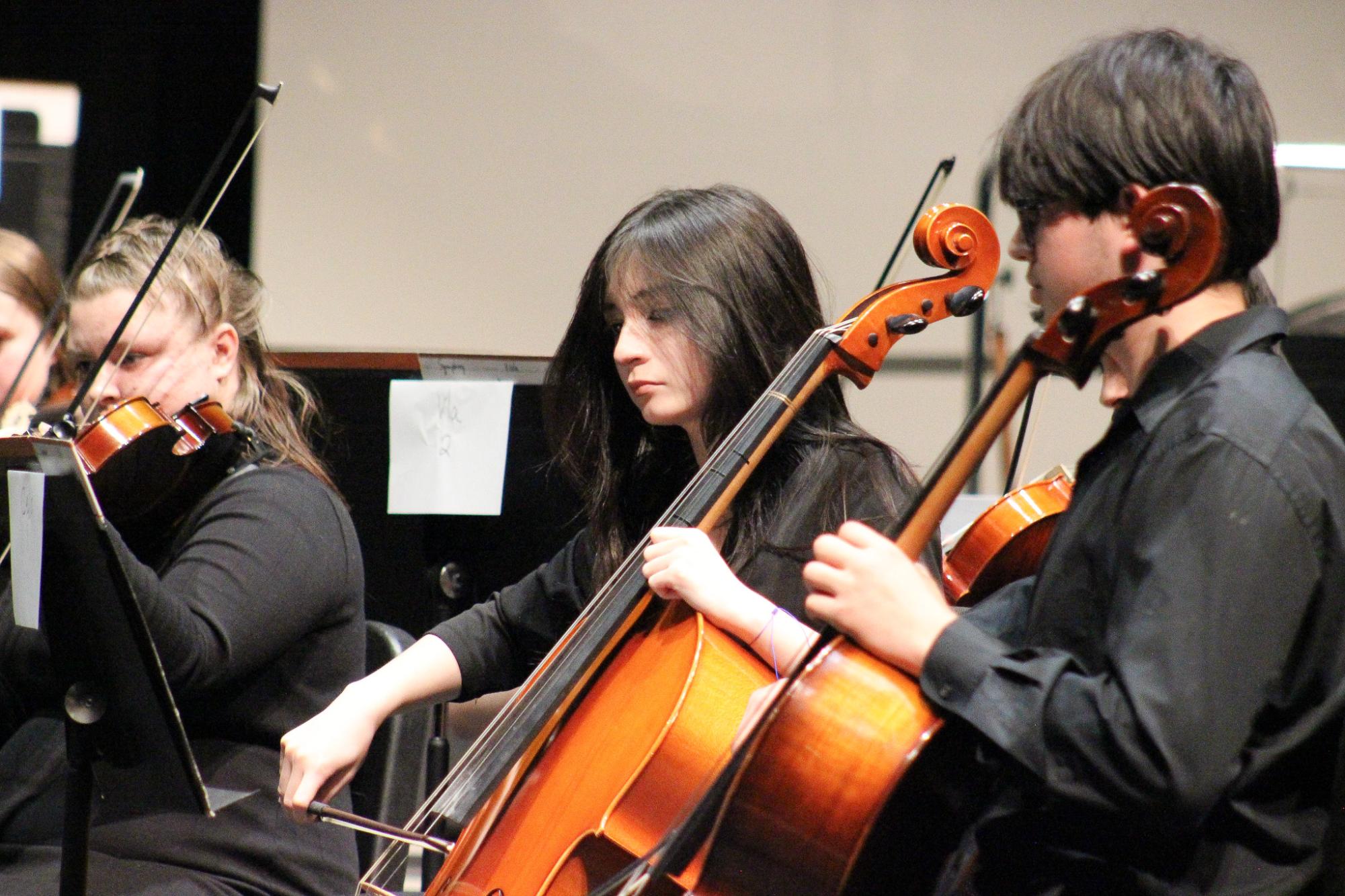 Middle School and Symphony Orchestra Concert (Photos by Bree Stuhlsatz)