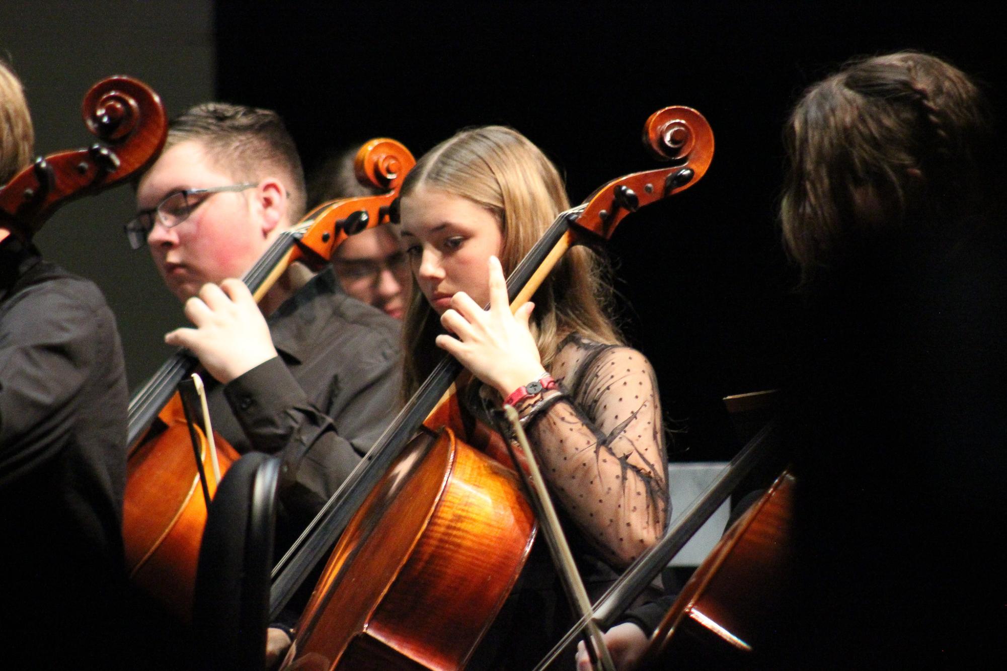 Middle School and Symphony Orchestra Concert (Photos by Bree Stuhlsatz)