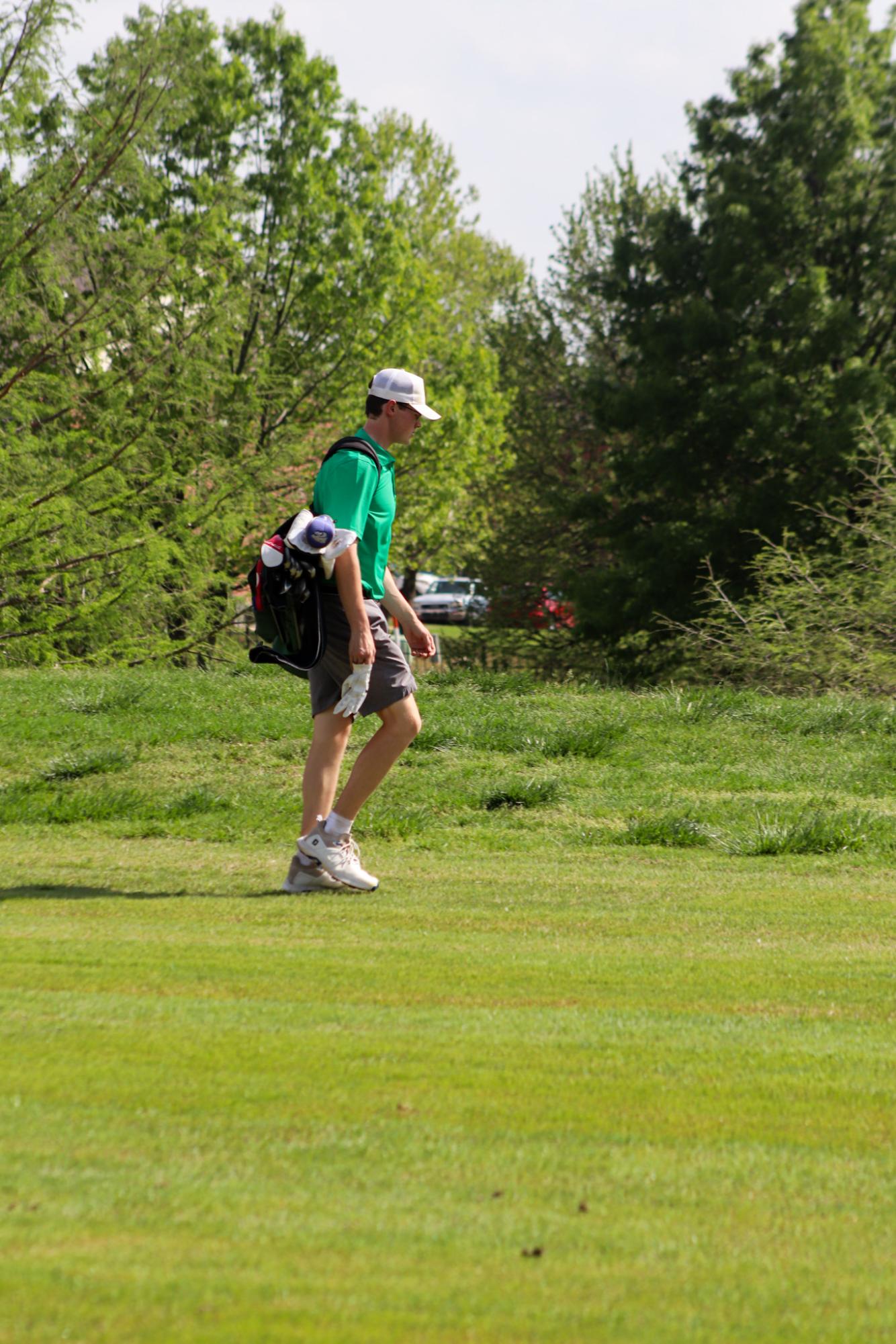 Golf at home (Photos by Kaelyn Kissack)