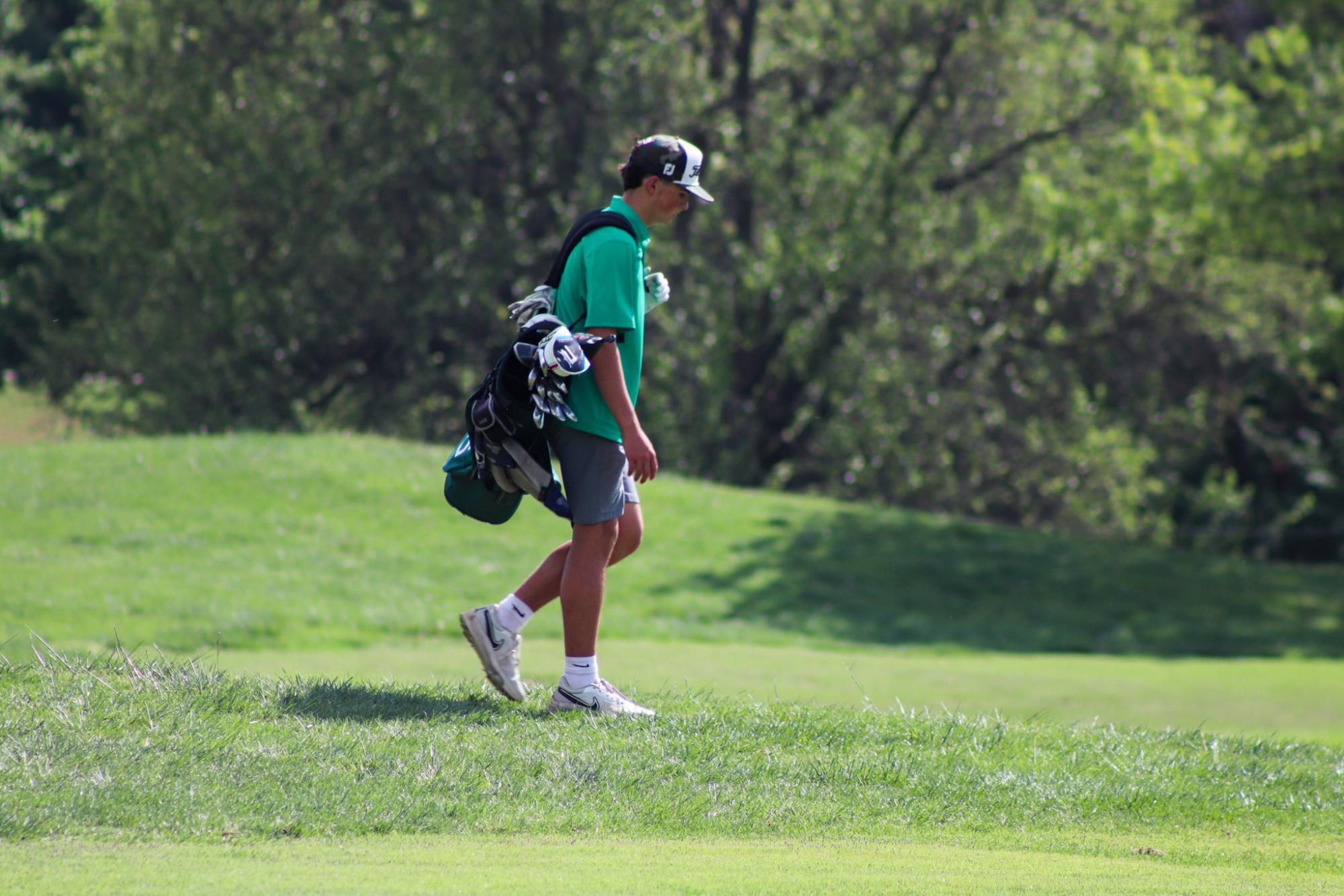 Golf at home (Photos by Kaelyn Kissack)