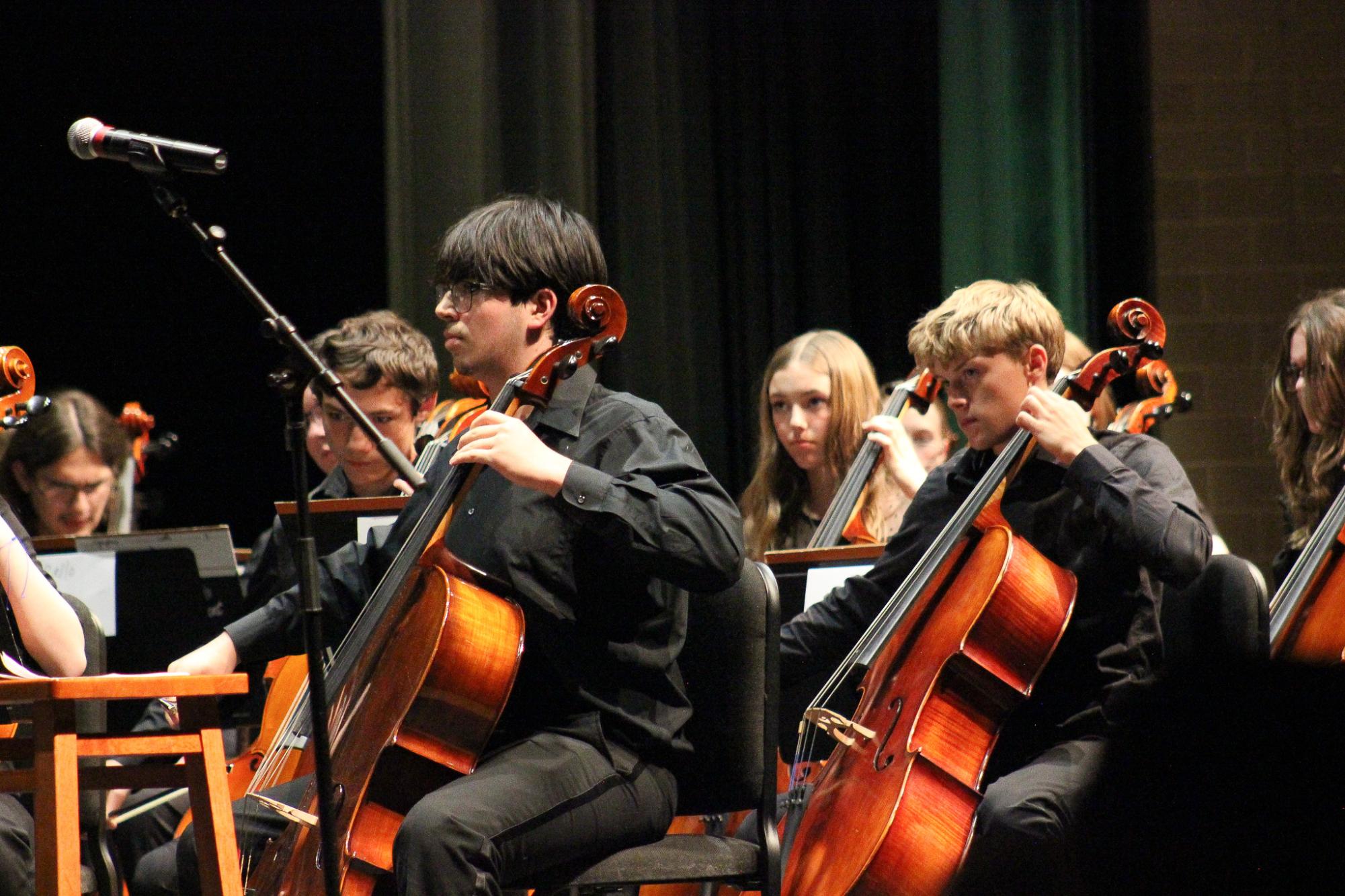 Middle School and Symphony Orchestra Concert (Photos by Bree Stuhlsatz)