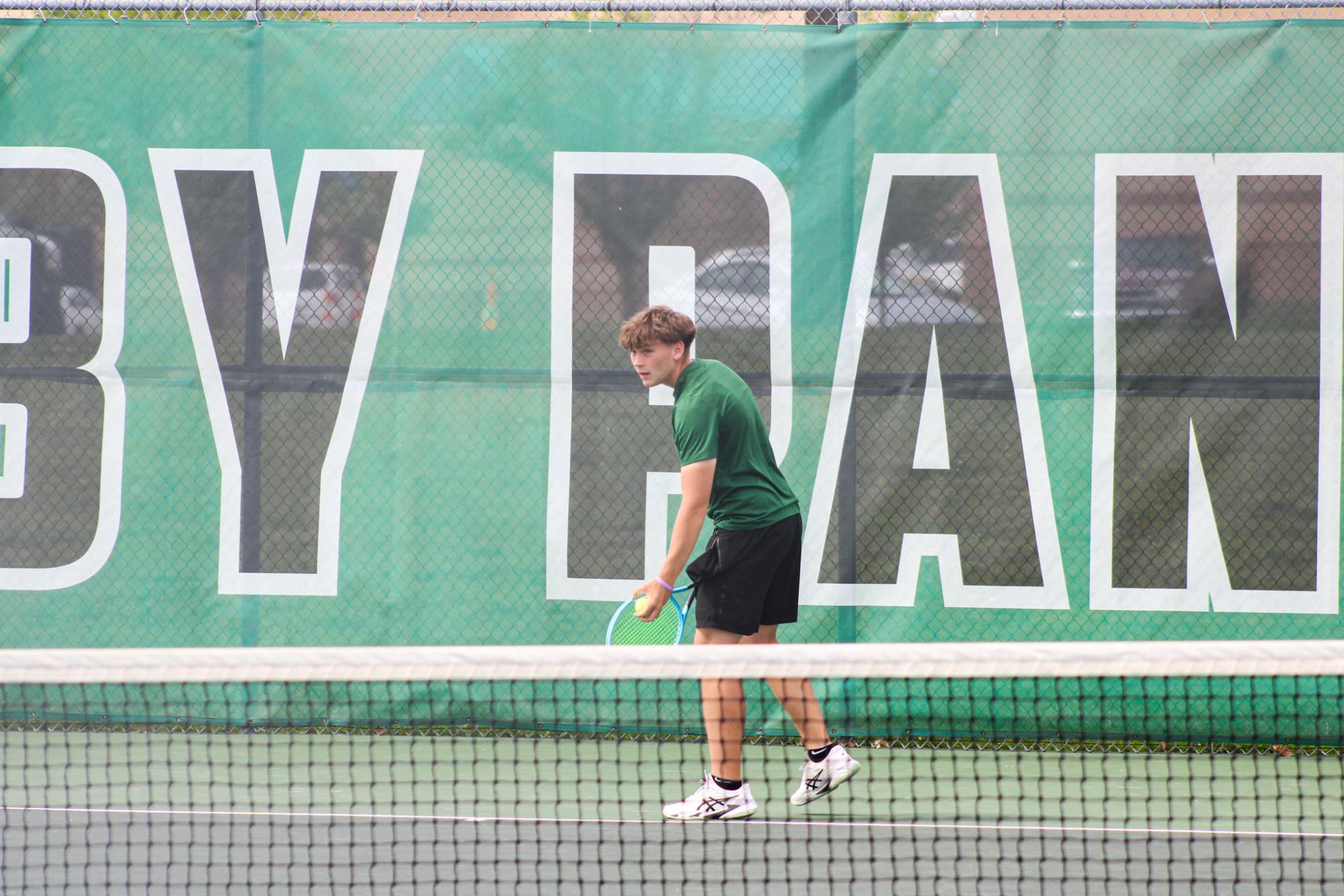 Varsity Tennis League Match (Photos by Kaelyn Kissack)