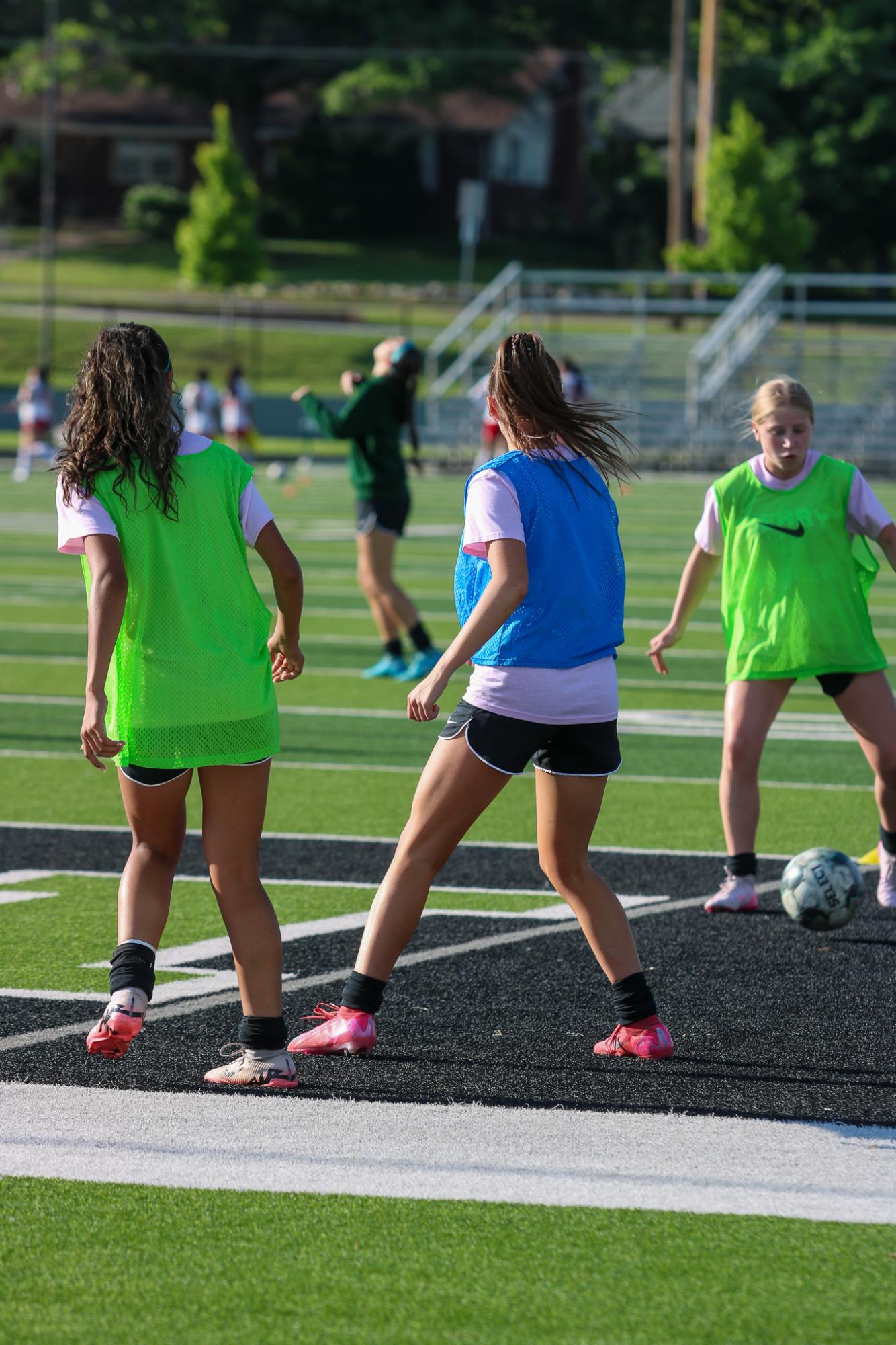 Girls varsity soccer vs. Wichita North (Photo by Delainey Stephenson)