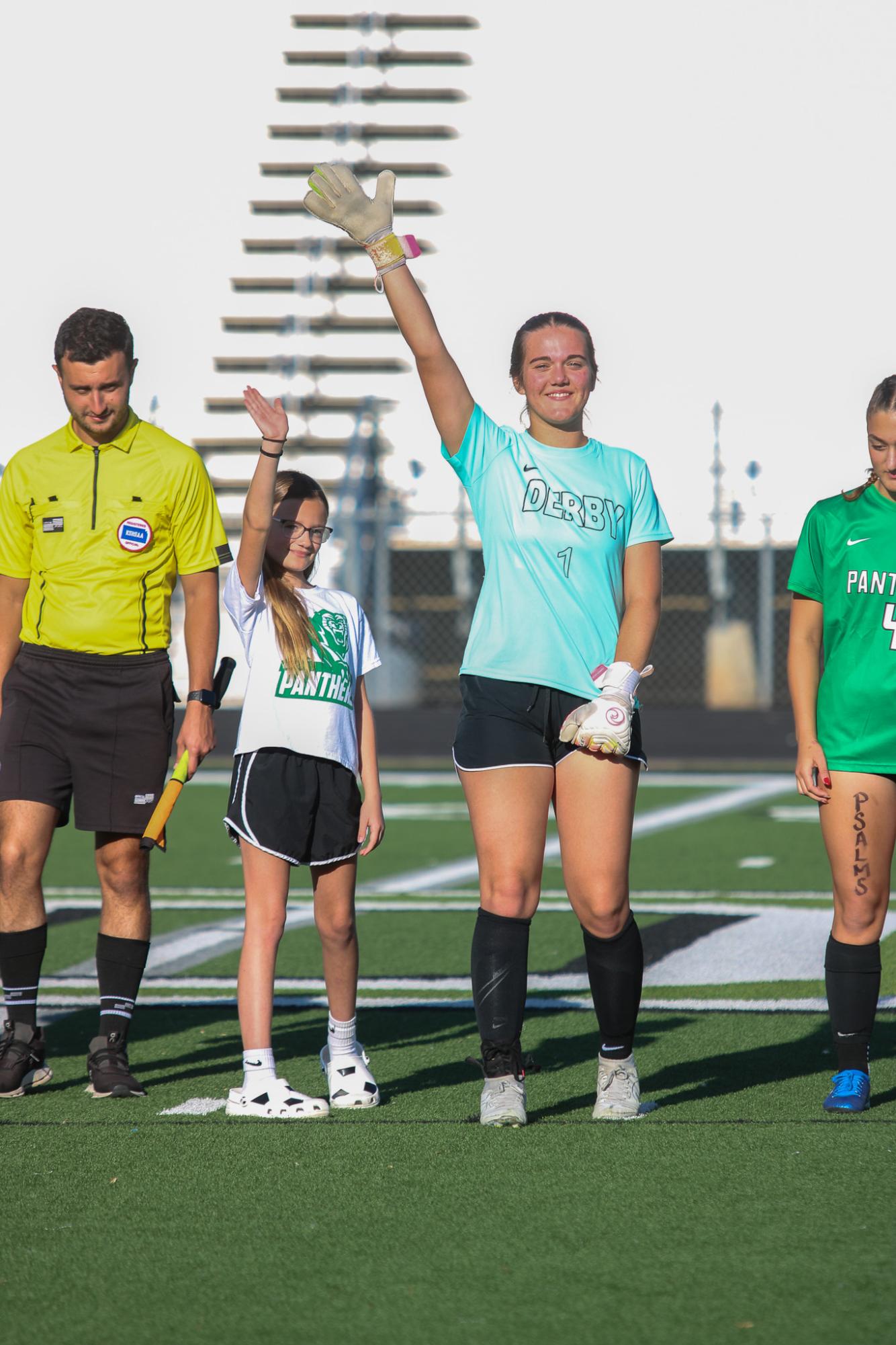 Girls varsity soccer vs. Wichita North (Photo by Delainey Stephenson)
