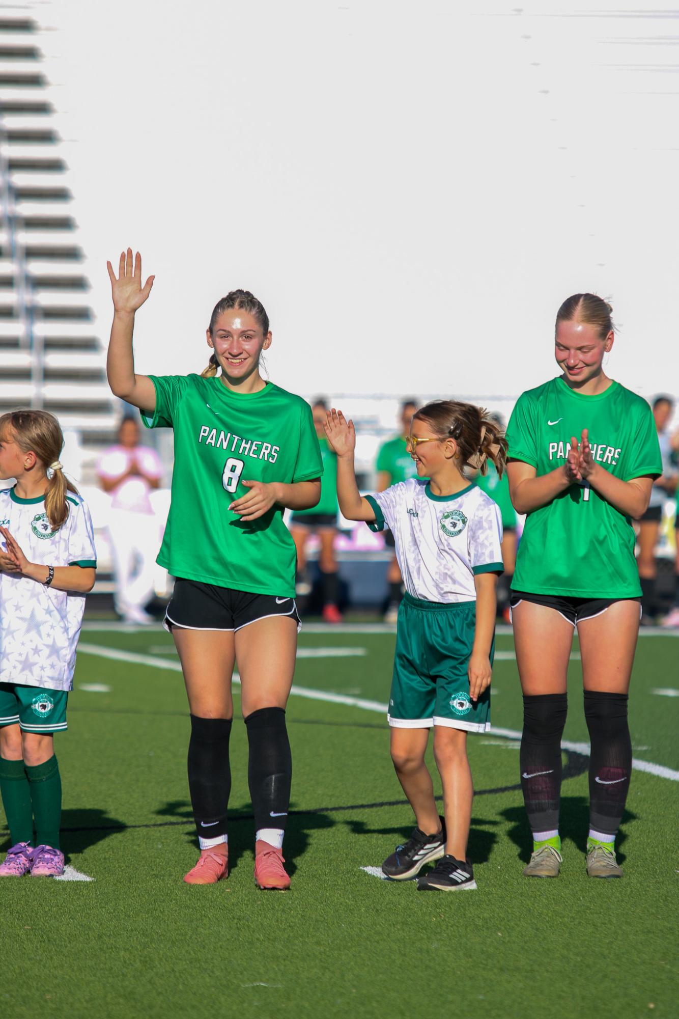 Girls varsity soccer vs. Wichita North (Photo by Delainey Stephenson)