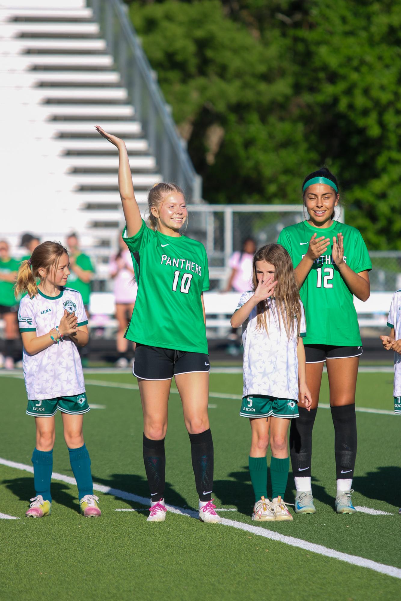 Girls varsity soccer vs. Wichita North (Photo by Delainey Stephenson)
