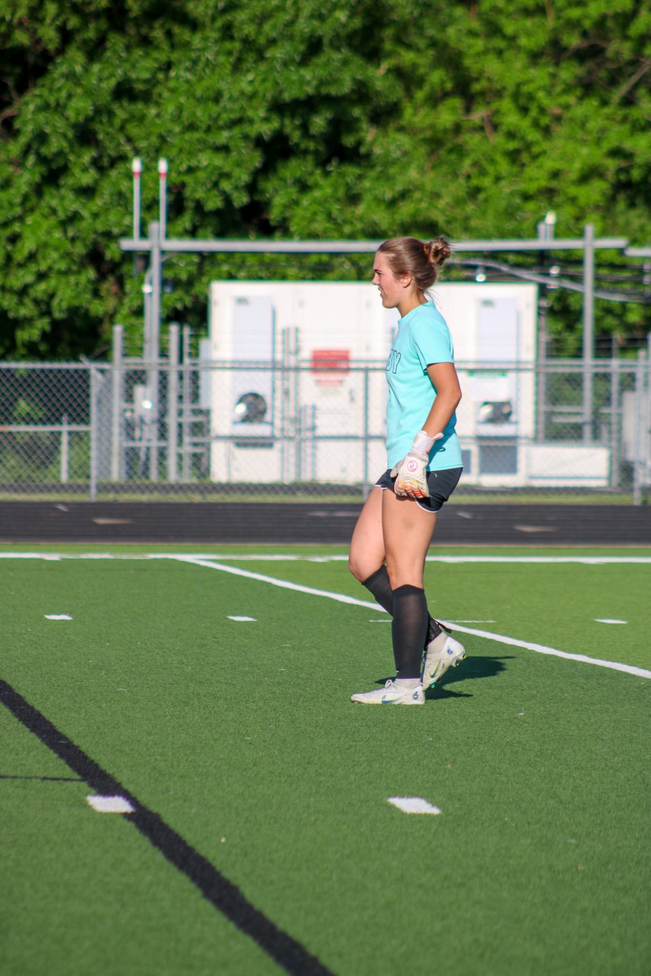Girls varsity soccer vs. Wichita North (Photo by Delainey Stephenson)