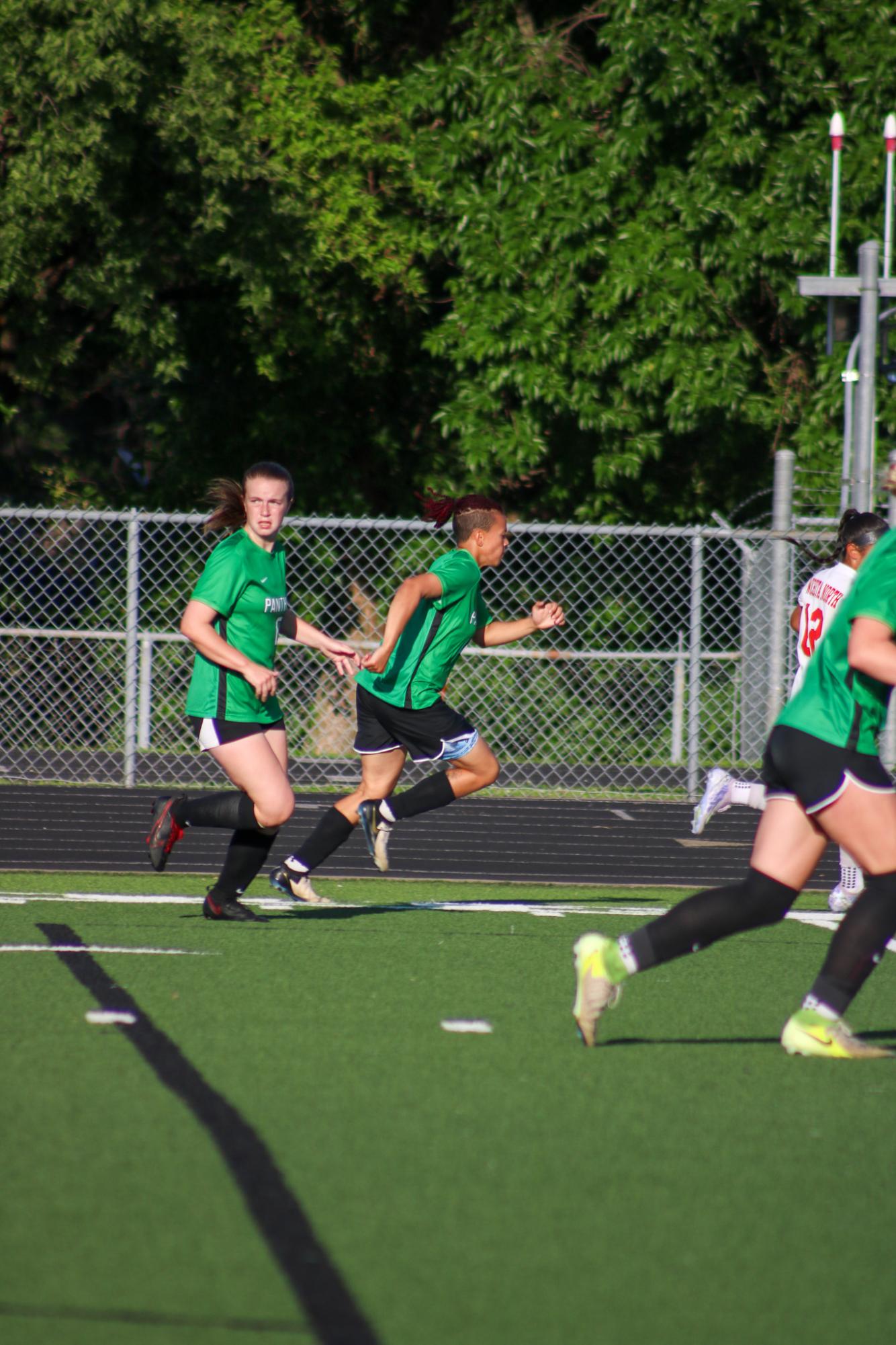 Girls varsity soccer vs. Wichita North (Photo by Delainey Stephenson)