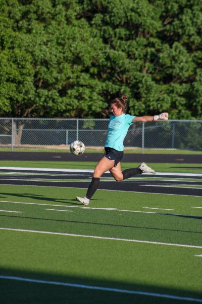Girls varsity soccer vs. Wichita North (Photo by Delainey Stephenson)