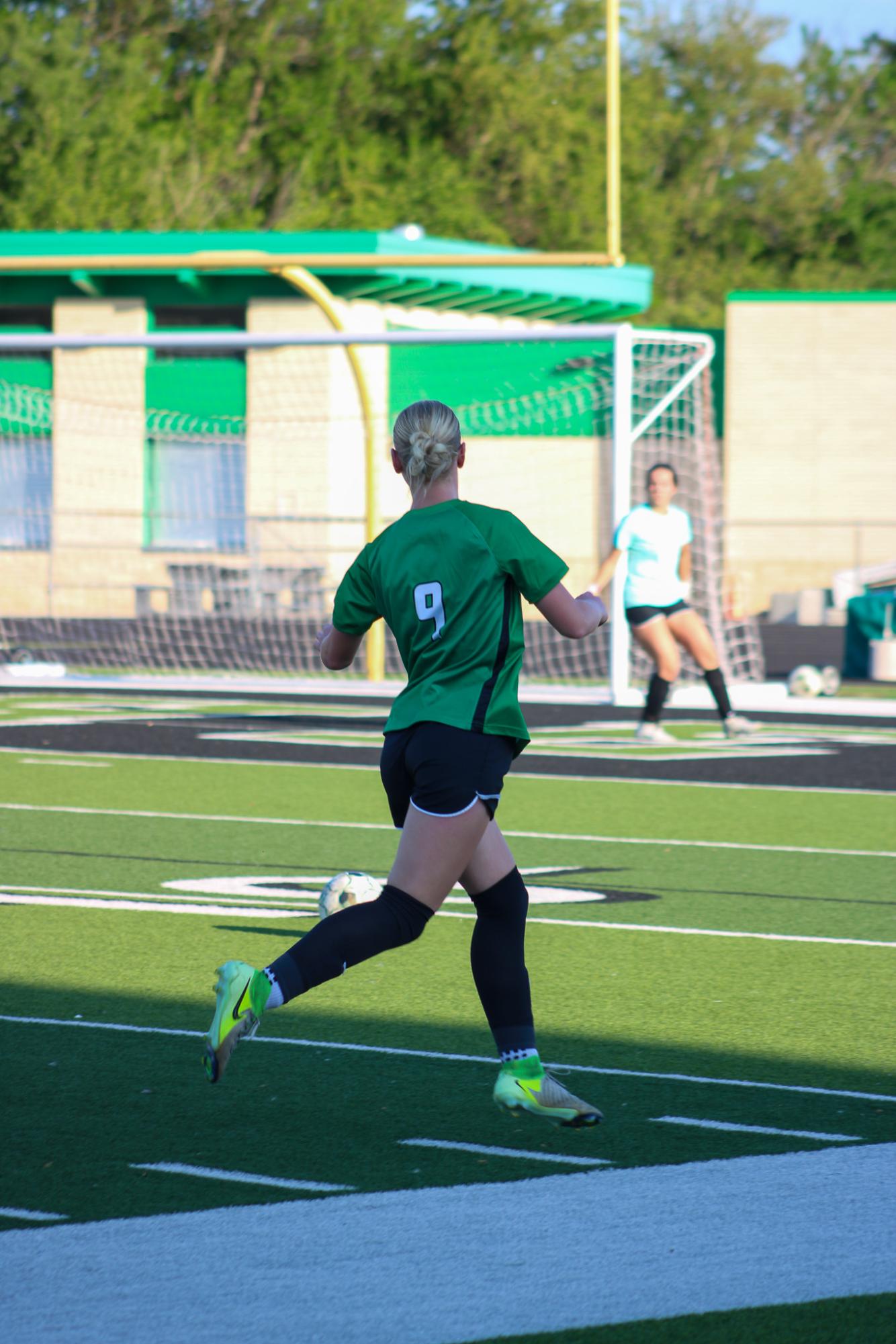 Girls varsity soccer vs. Wichita North (Photo by Delainey Stephenson)
