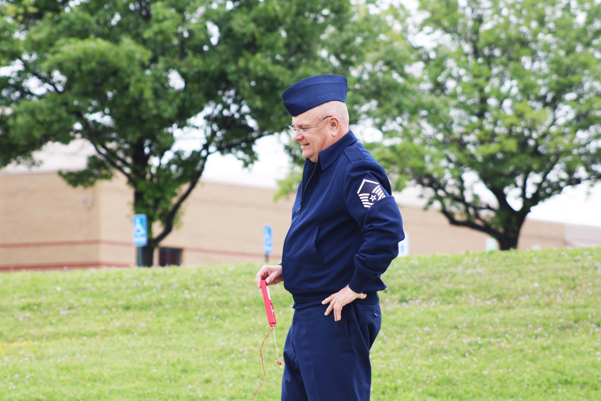 AFJROTC shooting rockets (photos by Emma Searle)