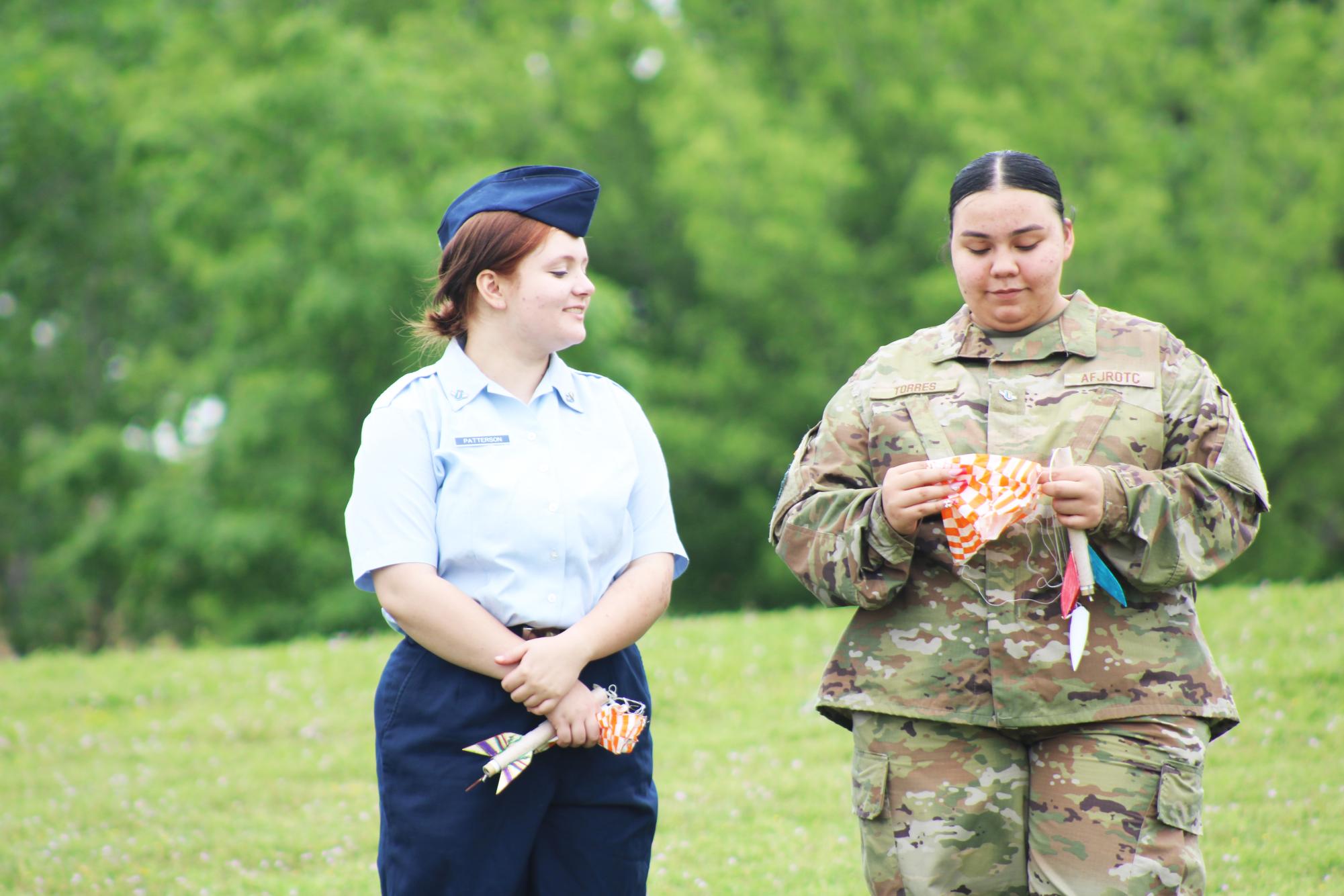AFJROTC shooting rockets (photos by Emma Searle)