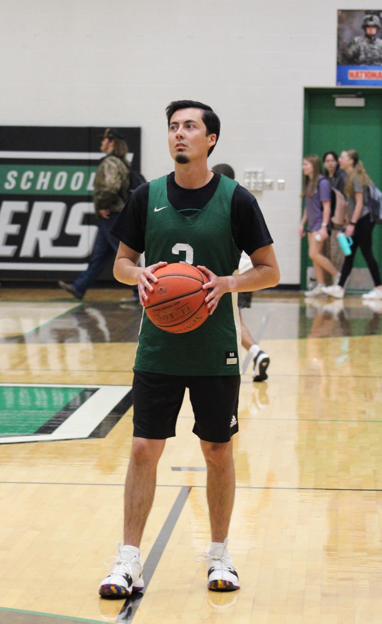 Senior vs Staff Basketball Game (Photos by Abbie Villarreal)