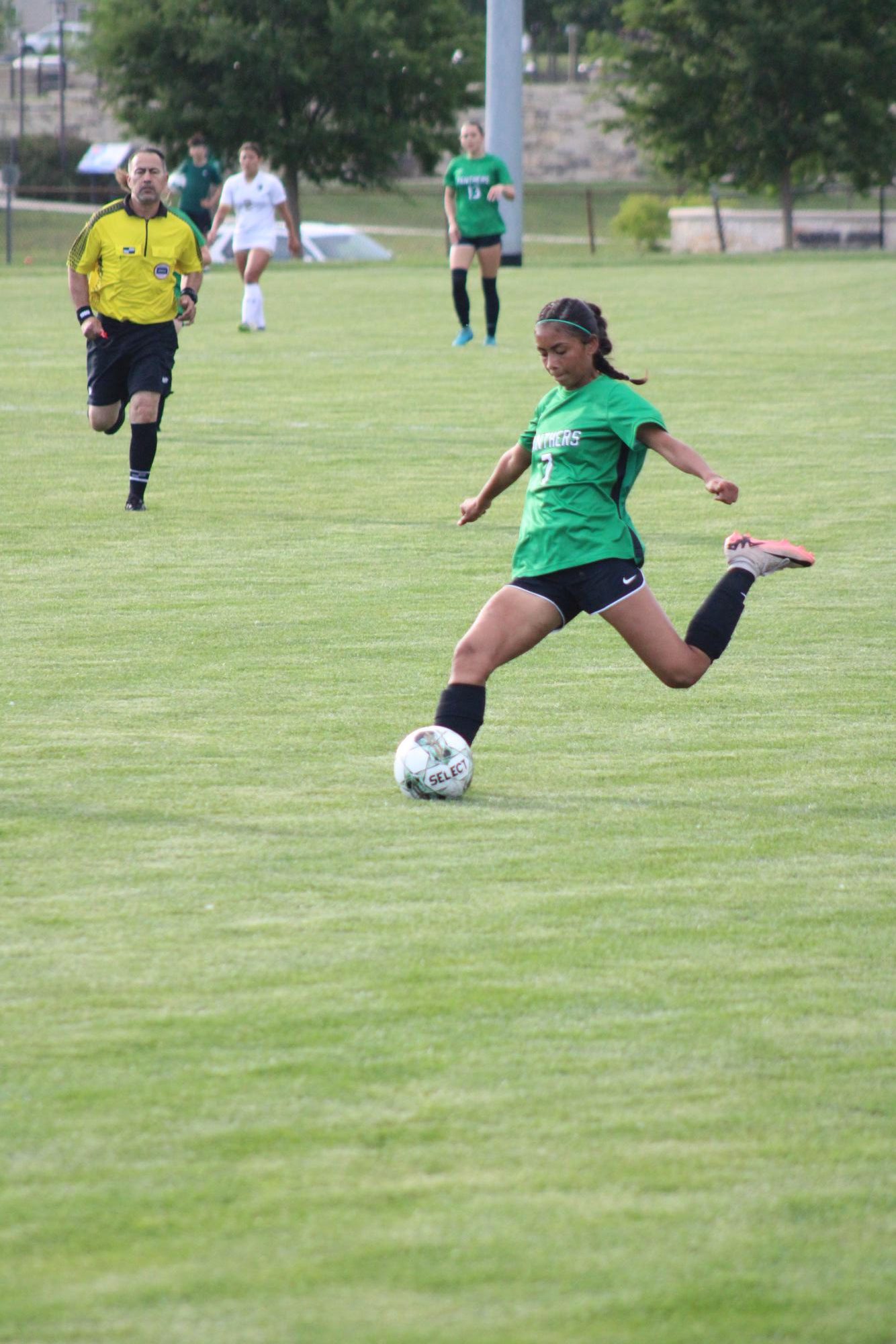 Girls varsity soccer vs. Maize South