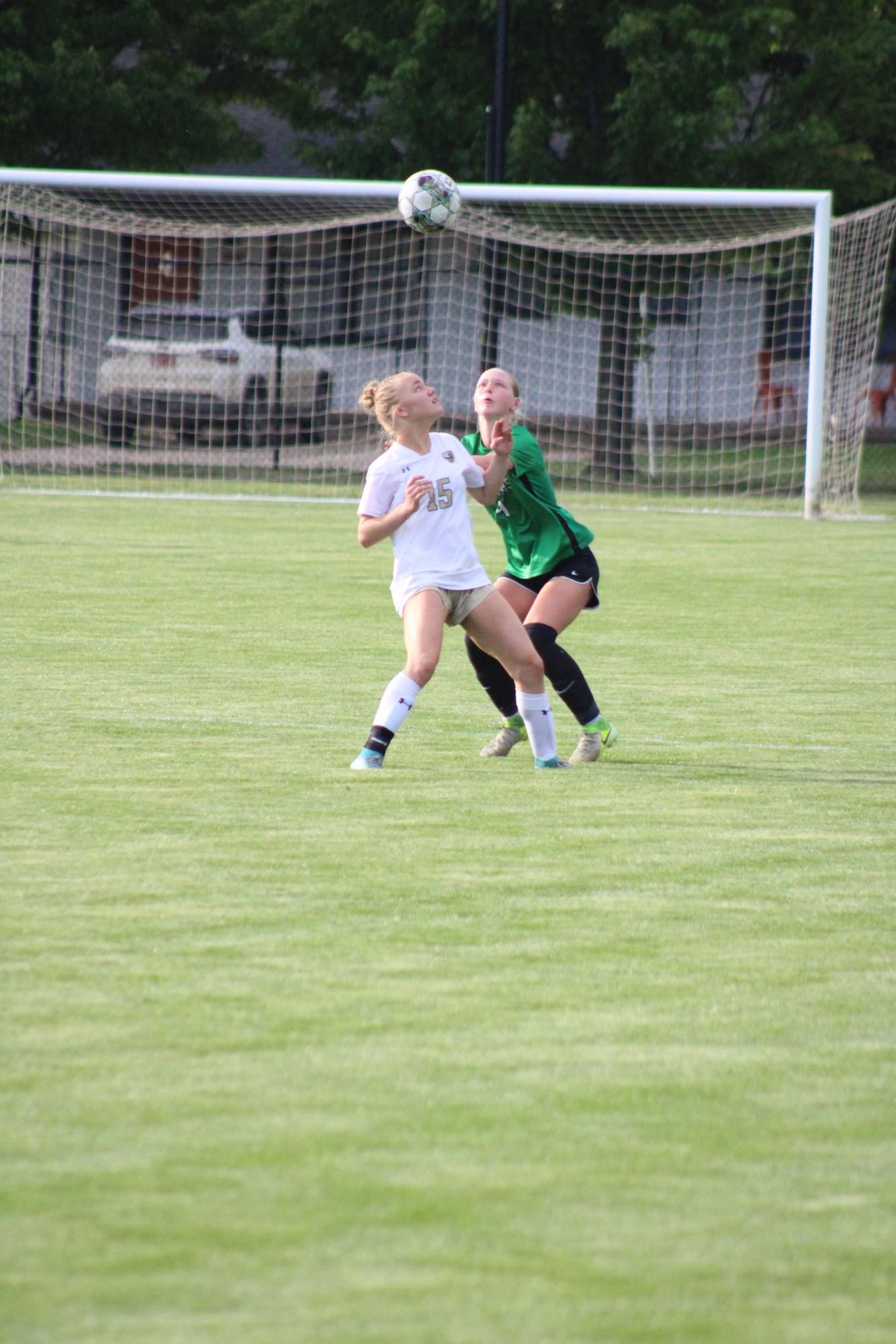 Girls varsity soccer vs. Maize South