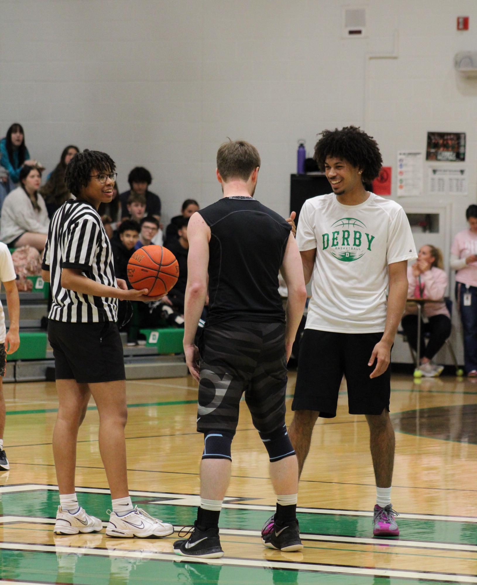 Senior vs Staff Basketball Game (Photos by Abbie Villarreal)