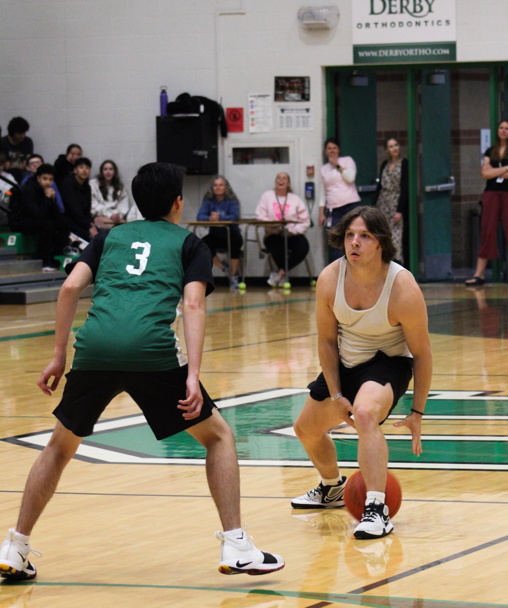 Senior vs Staff Basketball Game (Photos by Abbie Villarreal)