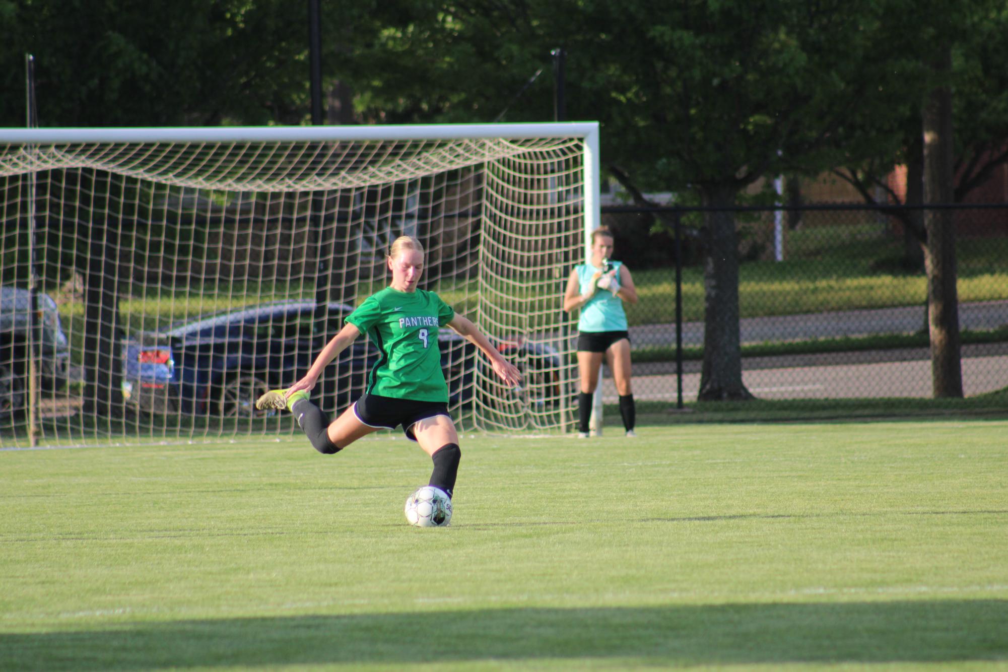 Girls varsity soccer vs. Maize South