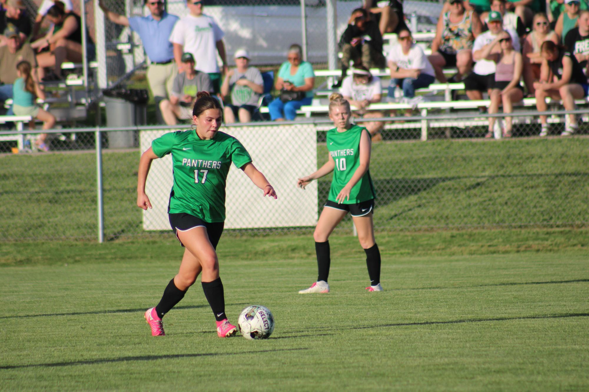 Girls varsity soccer vs. Maize South