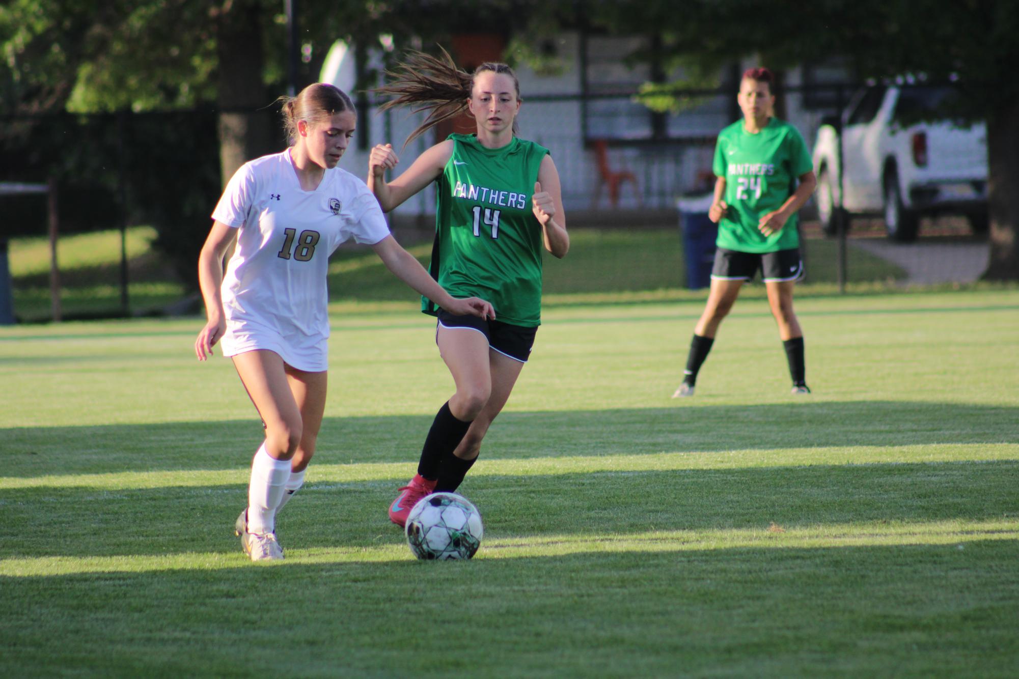 Girls varsity soccer vs. Maize South