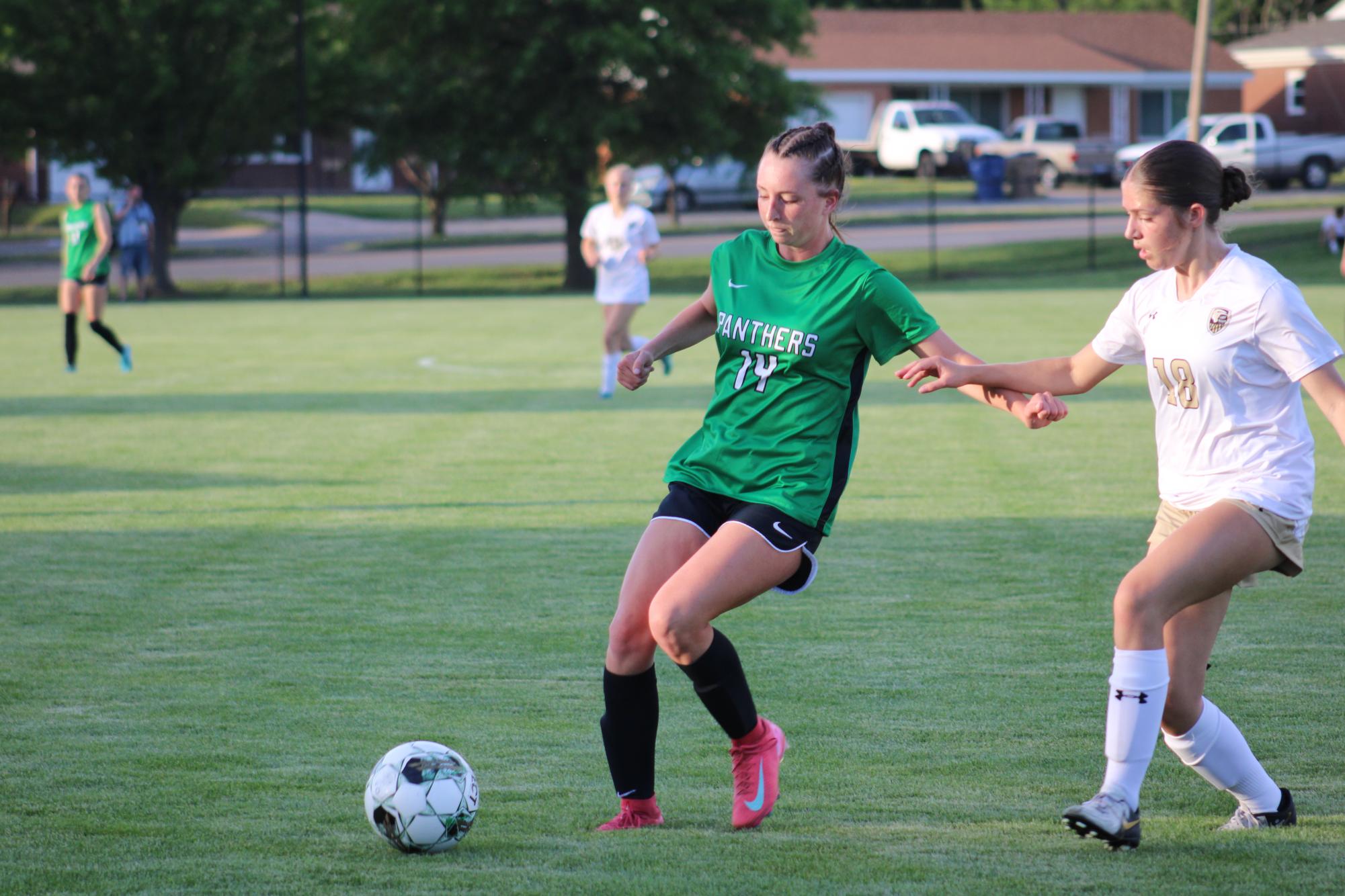Girls varsity soccer vs. Maize South
