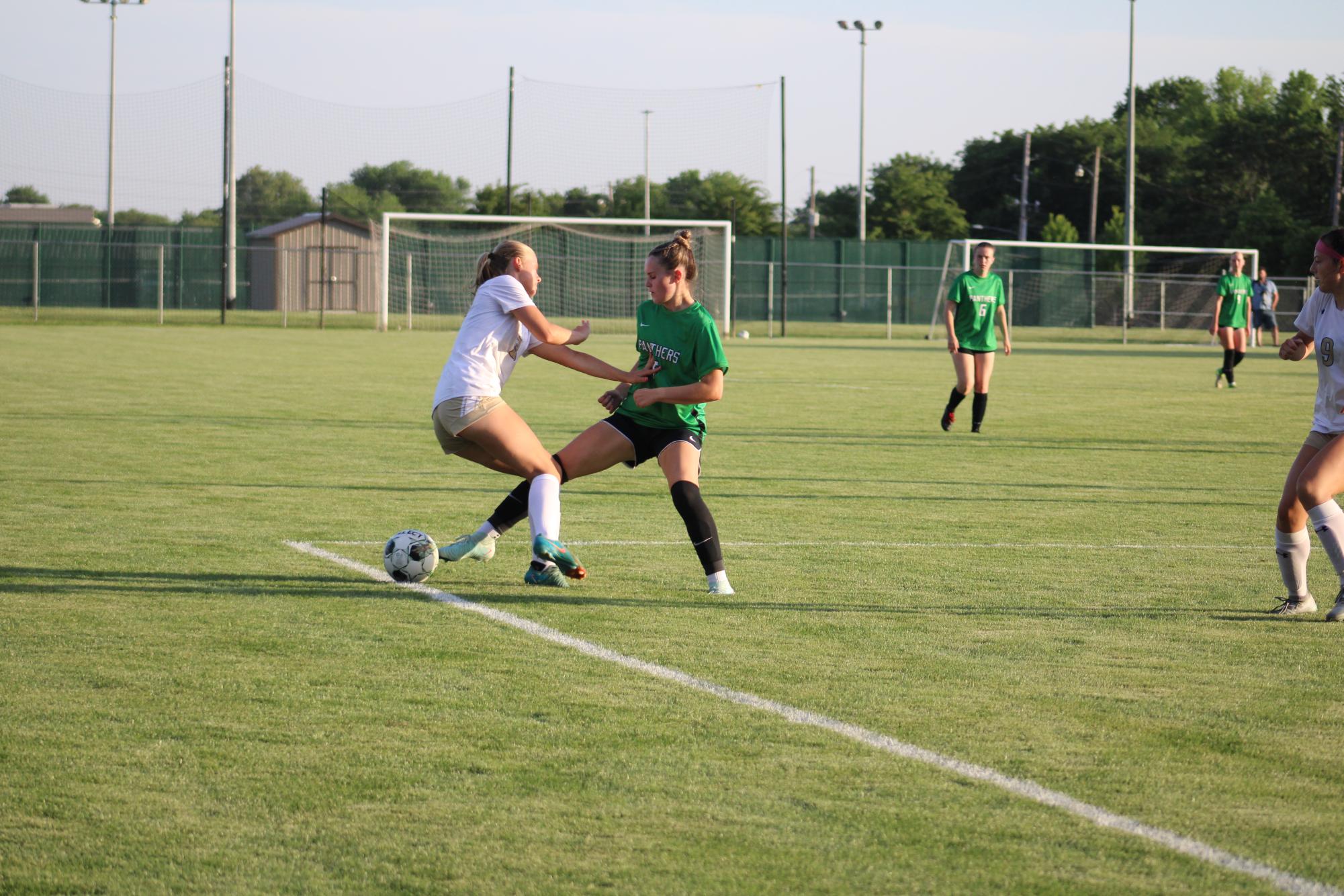 Girls varsity soccer vs. Maize South