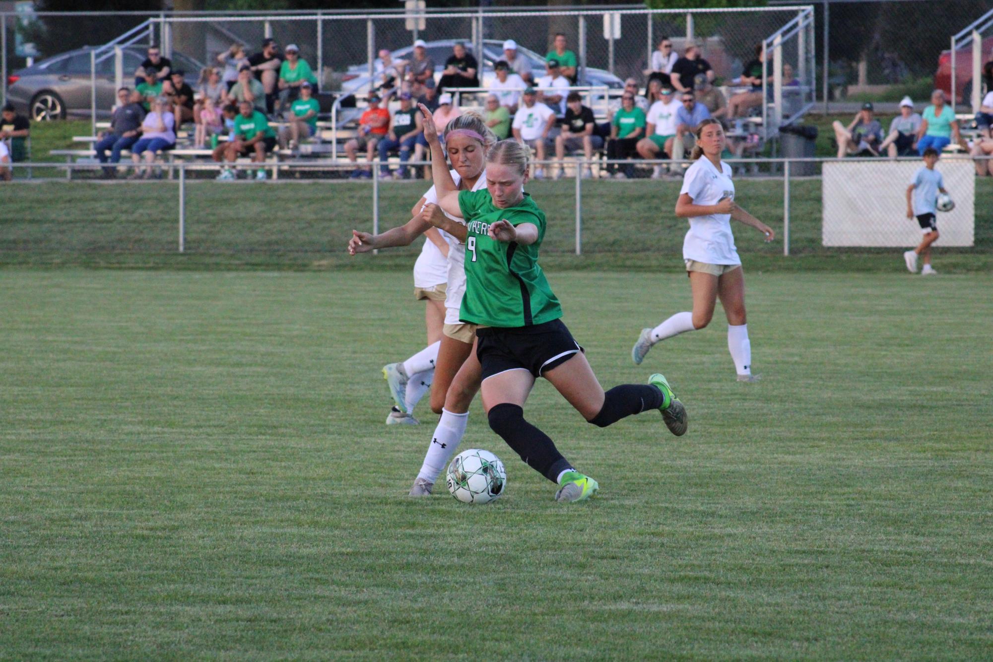 Girls varsity soccer vs. Maize South