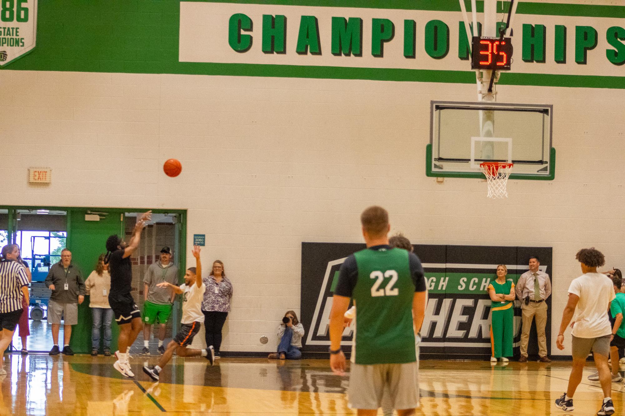 Senior VS Staff Game ( Photos By France Cueto)