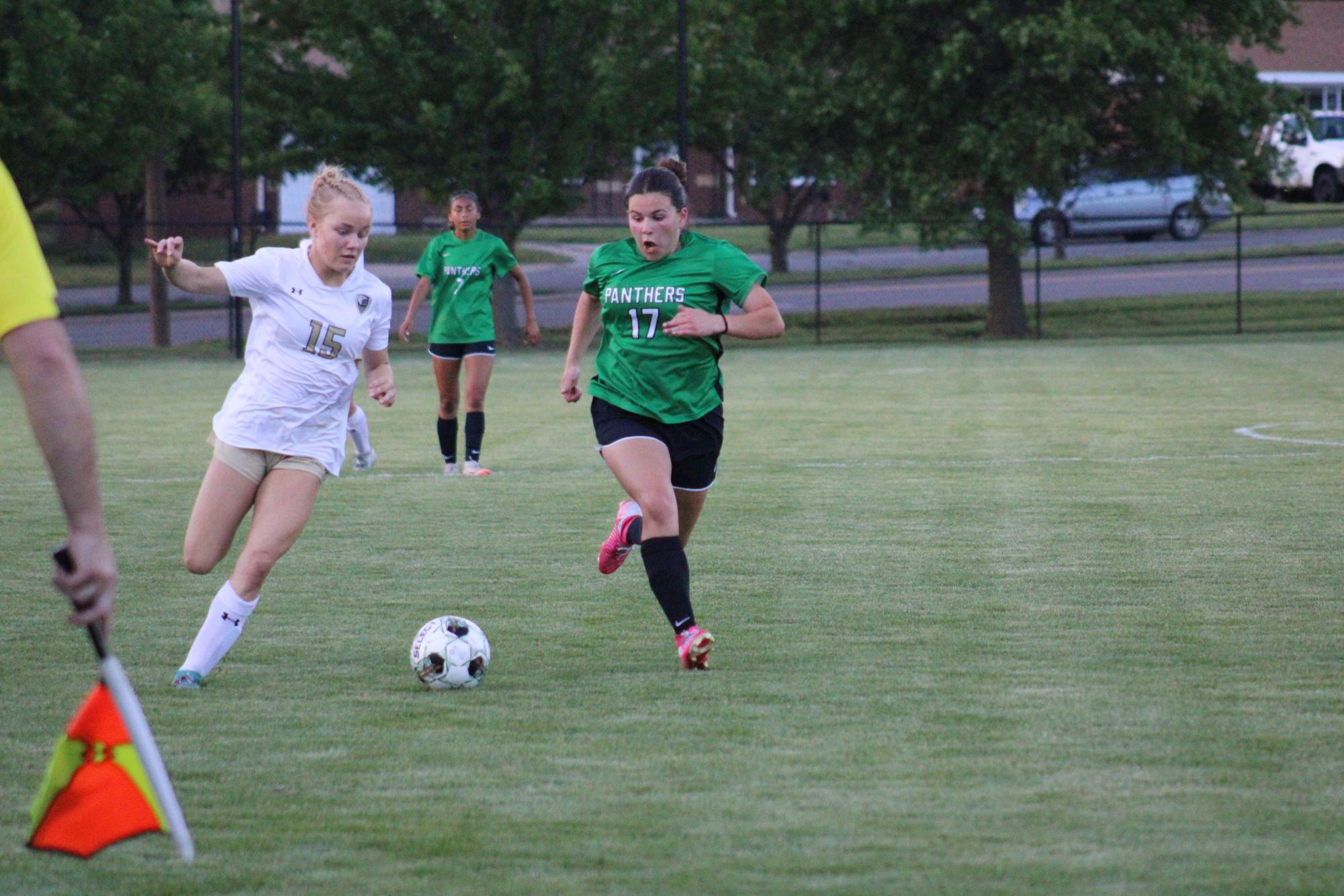 Girls varsity soccer vs. Maize South