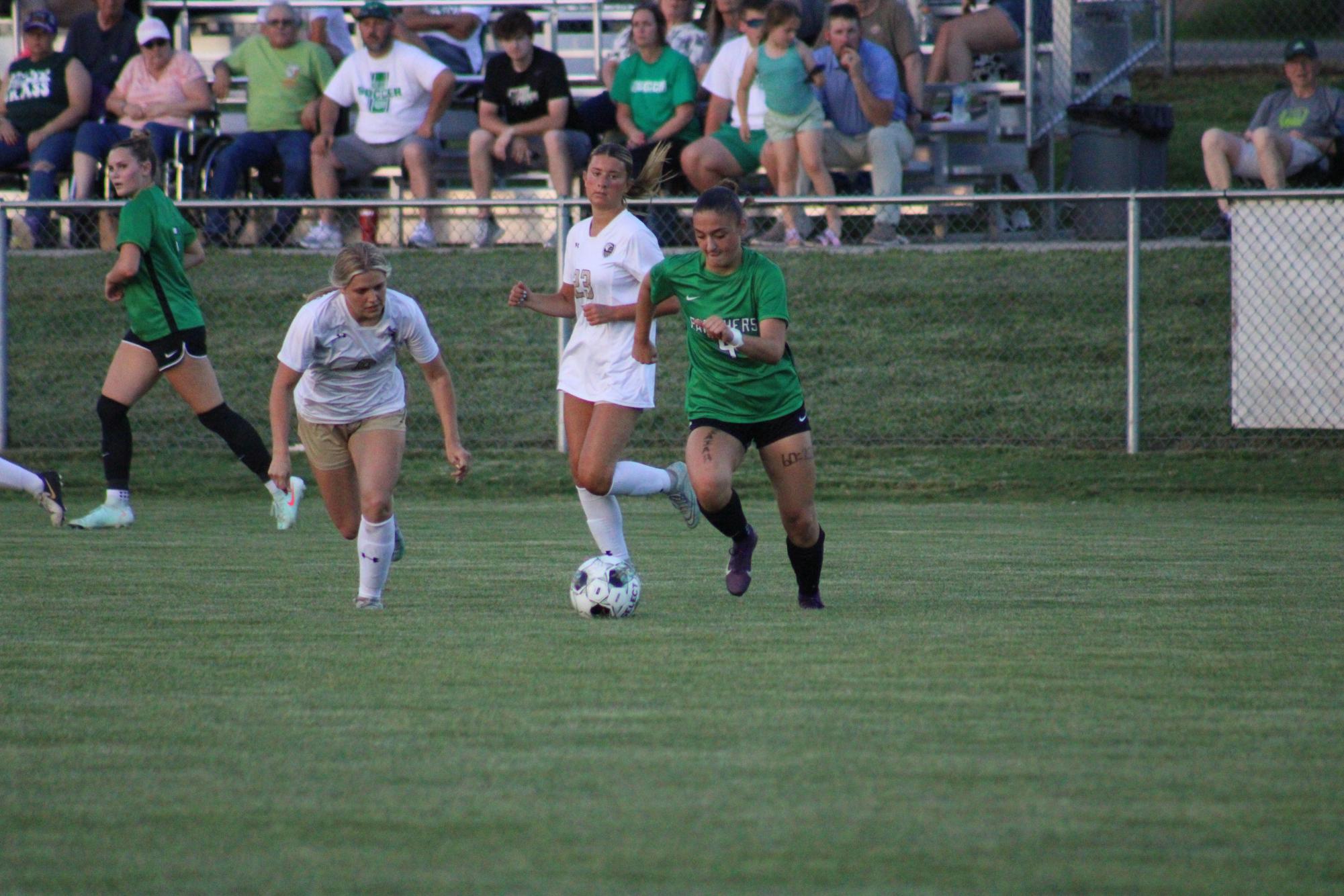 Girls varsity soccer vs. Maize South