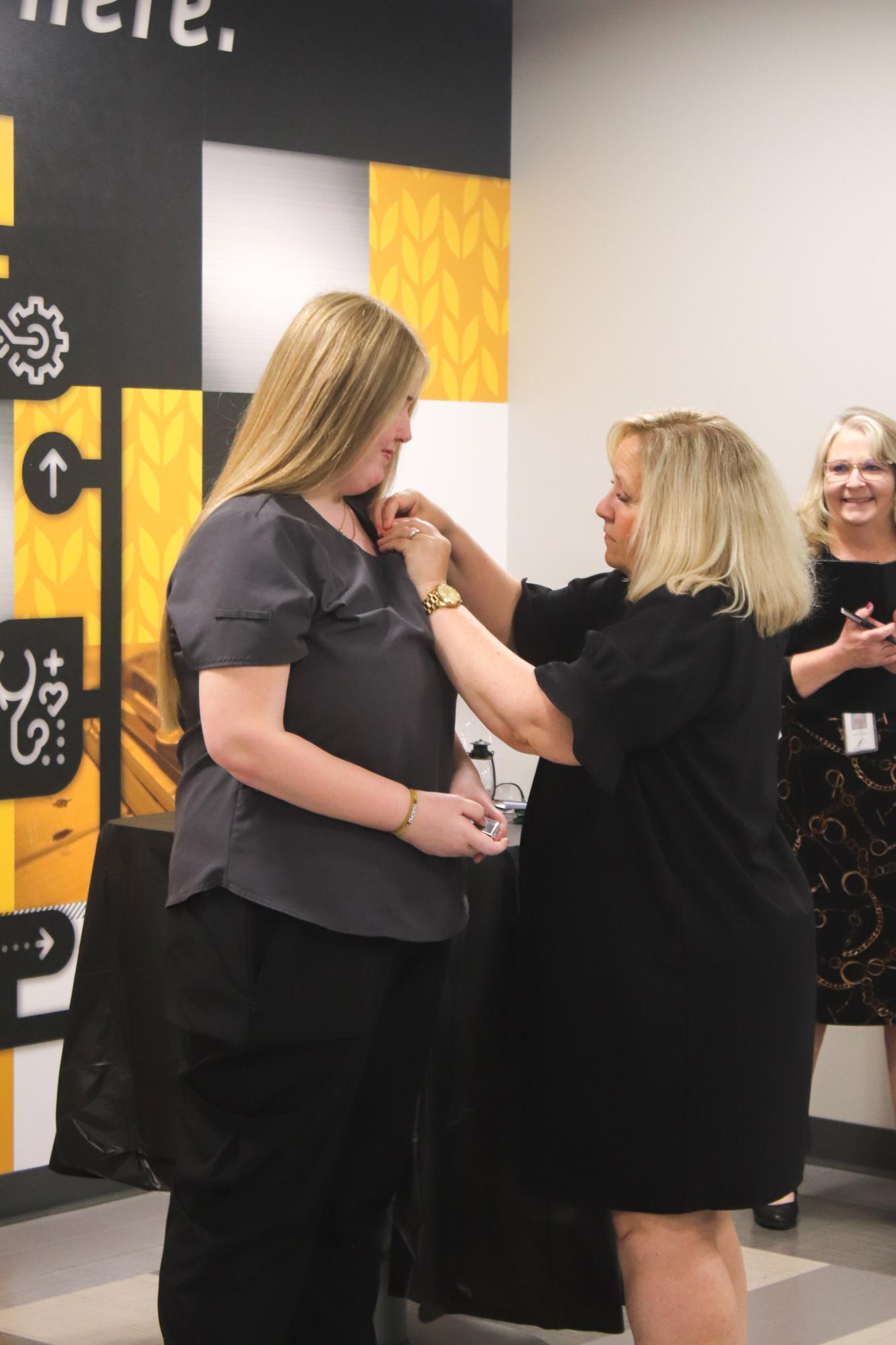CNA Pinning (Photos by Mikah Herzberg)