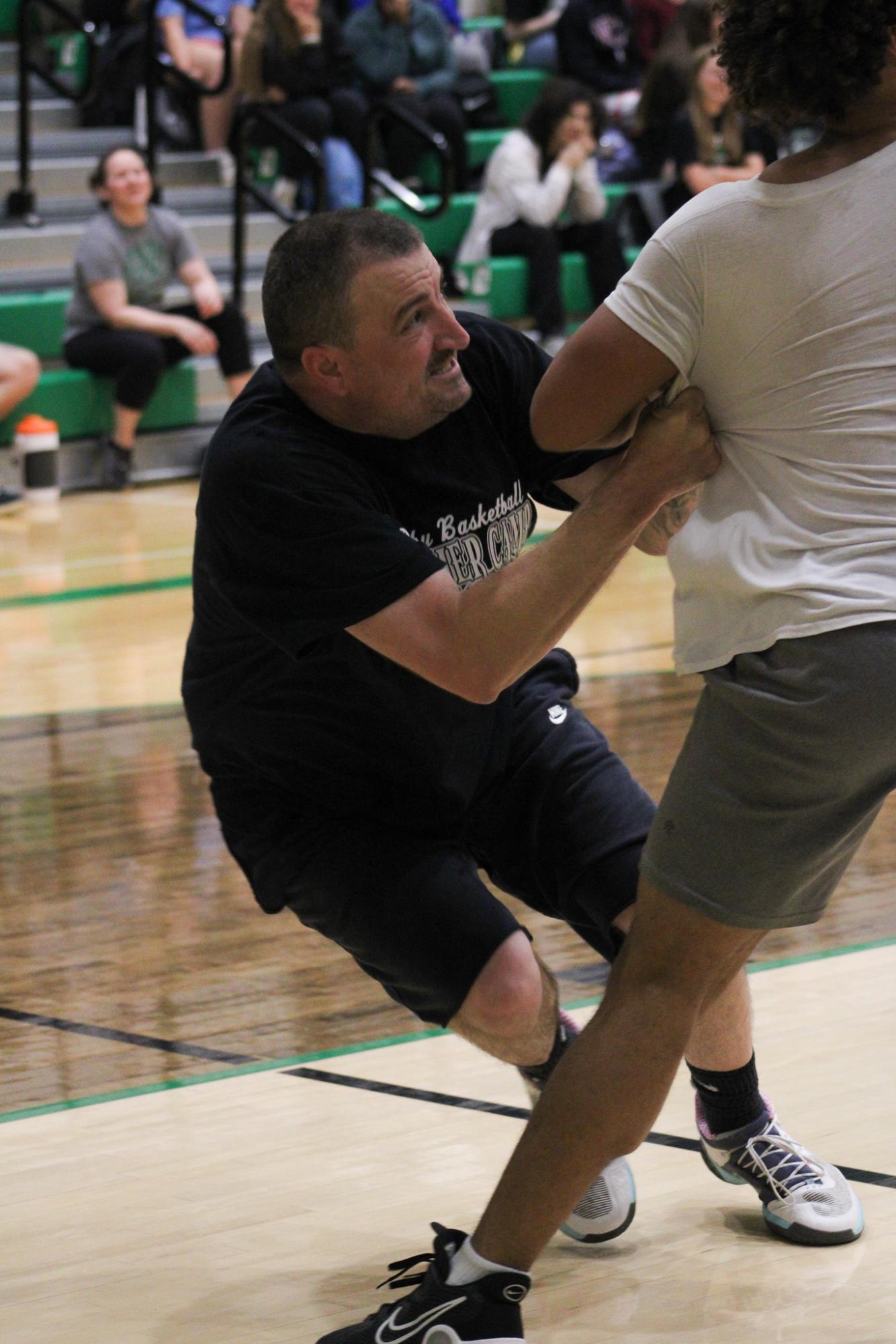 Senior vs Staff Basketball Game (Photos by Abbie Villarreal)