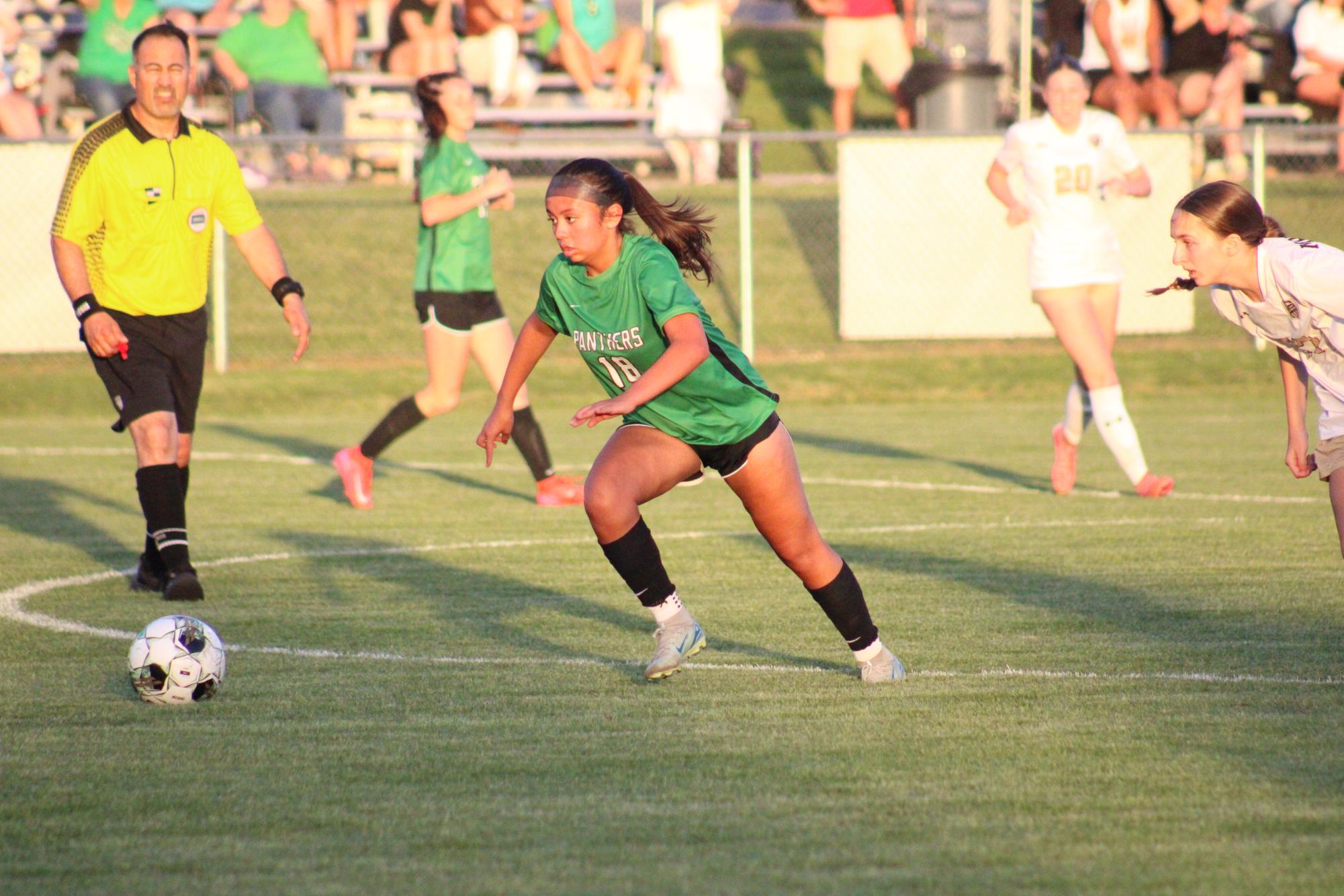 Girls varsity soccer vs. Maize South