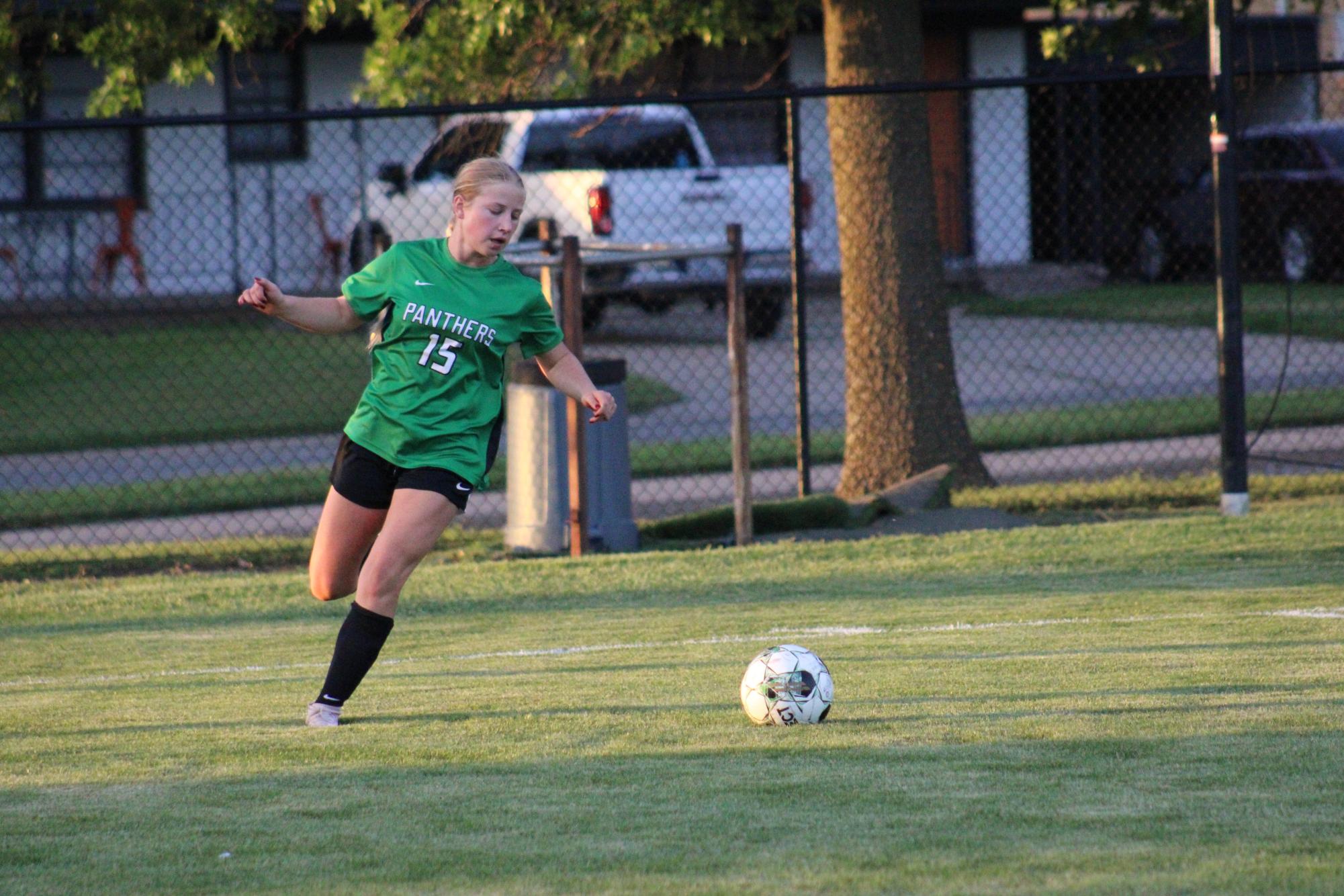 Girls varsity soccer vs. Maize South
