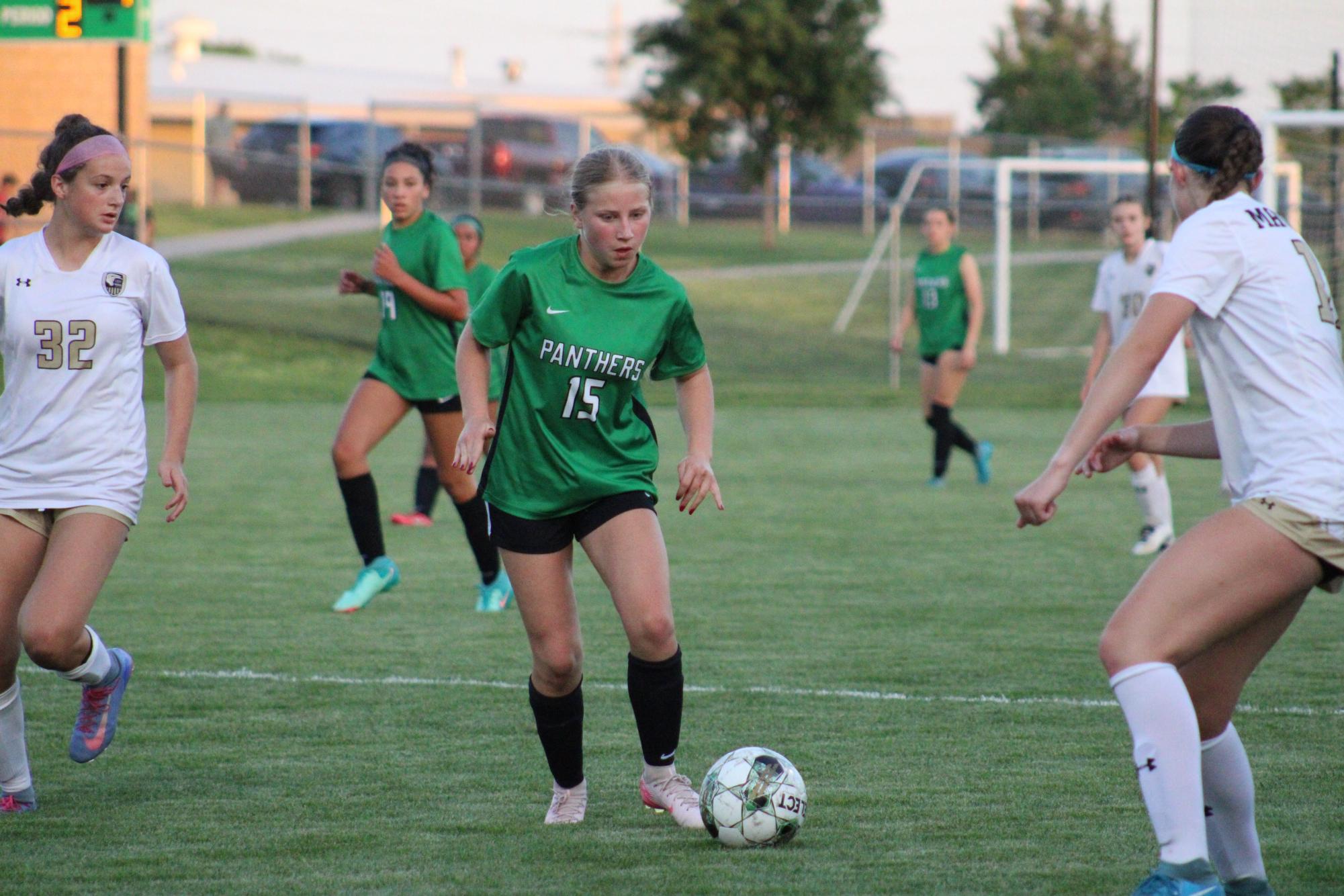 Girls varsity soccer vs. Maize South