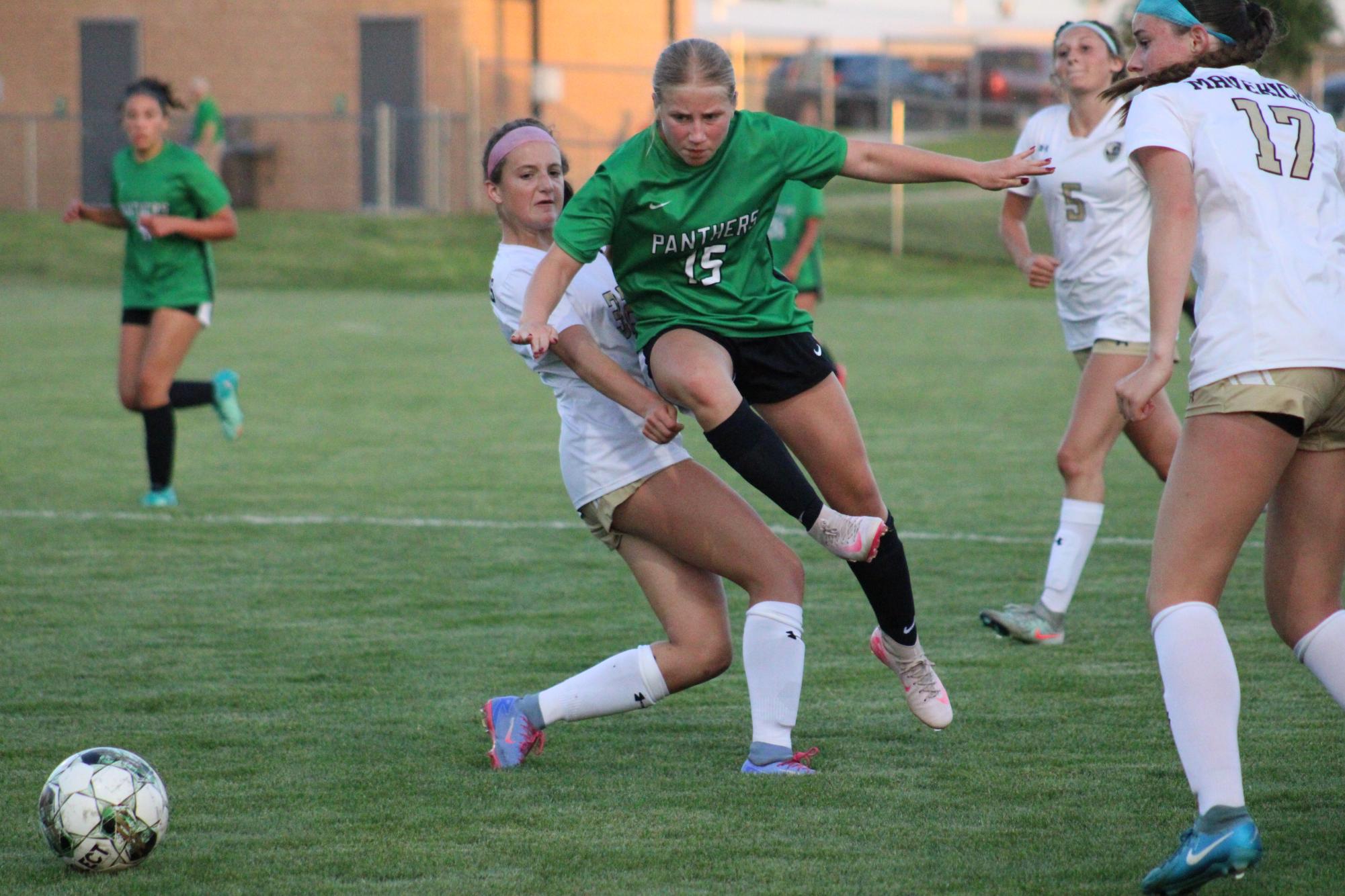 Girls varsity soccer vs. Maize South