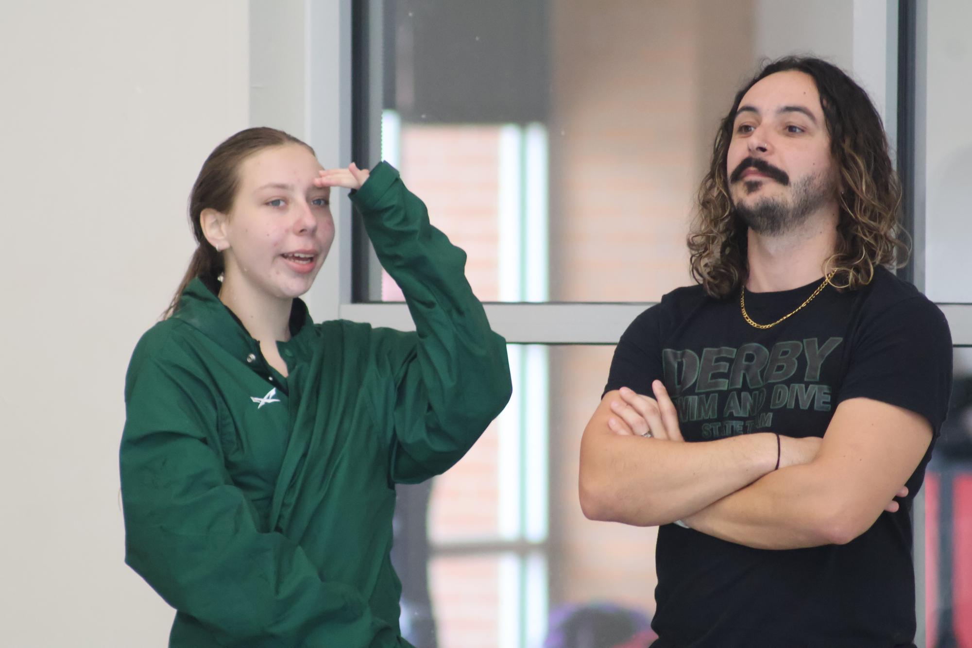 Senior night girls swim and dive (Photos by Sophia Rogers)