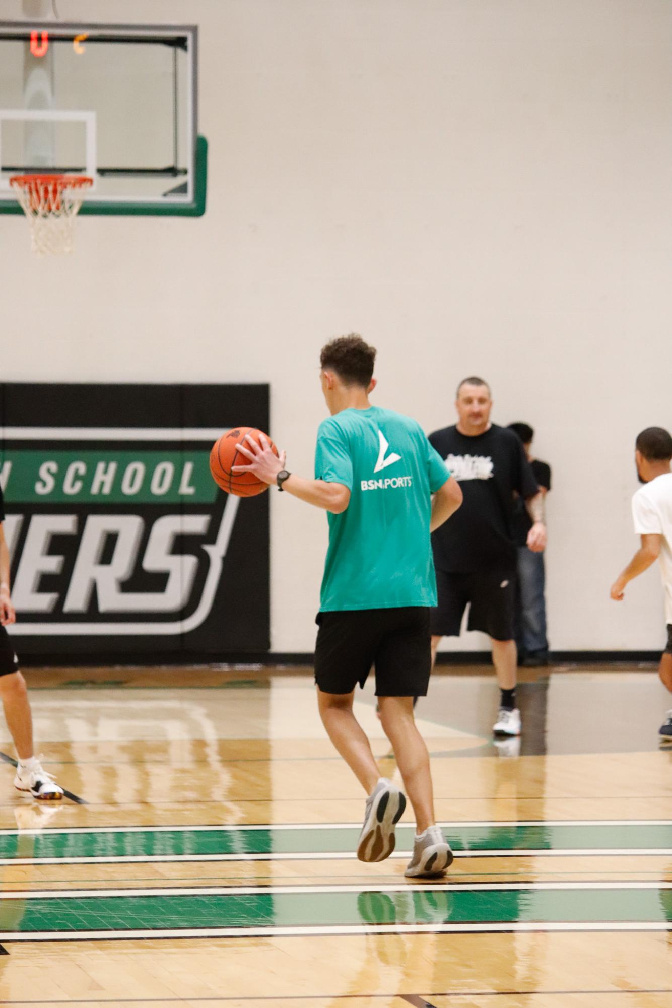 Seniors vs. Staff (Photos by Delainey Stephenson)