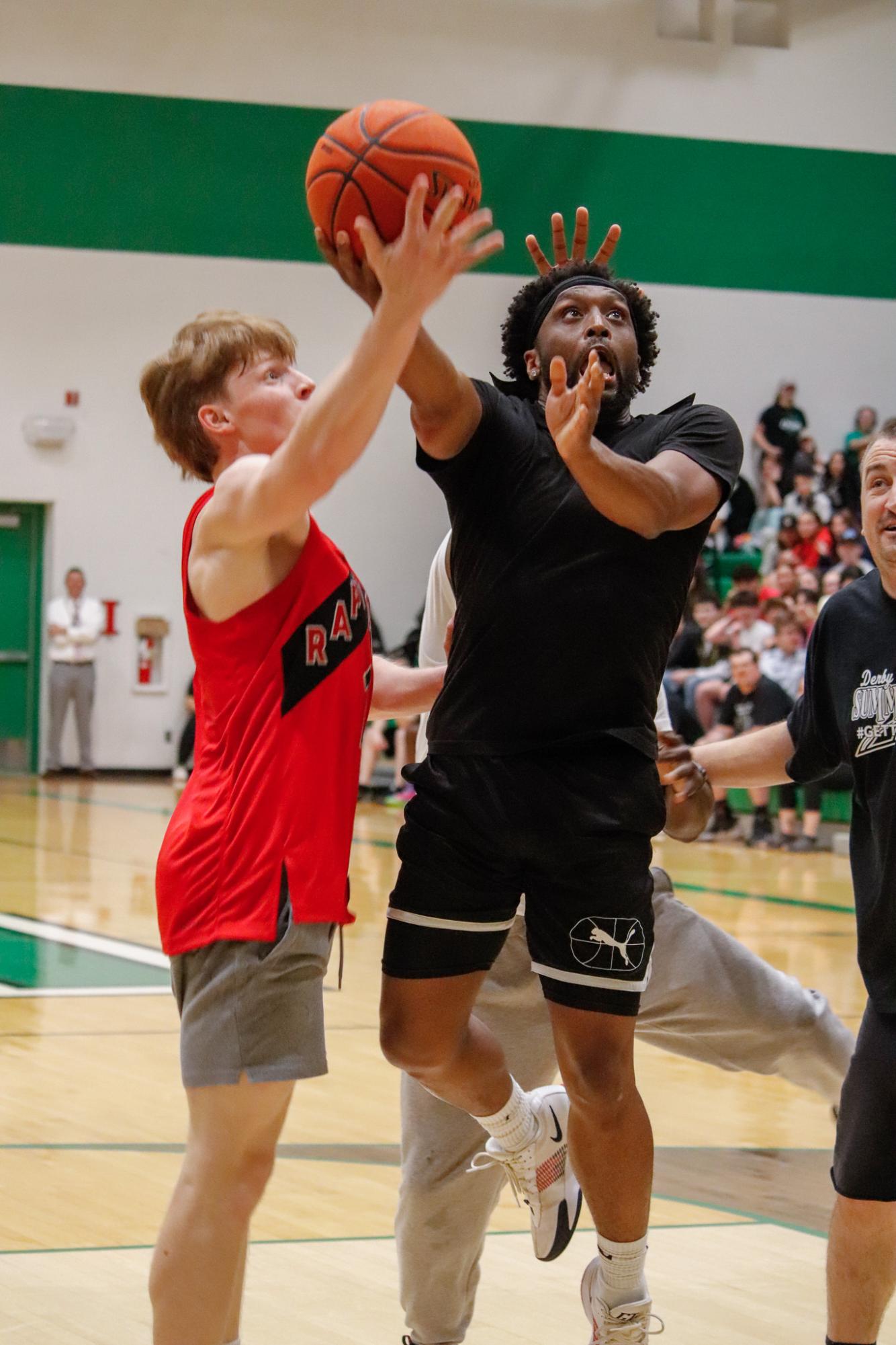 Seniors vs. Staff (Photos by Delainey Stephenson)