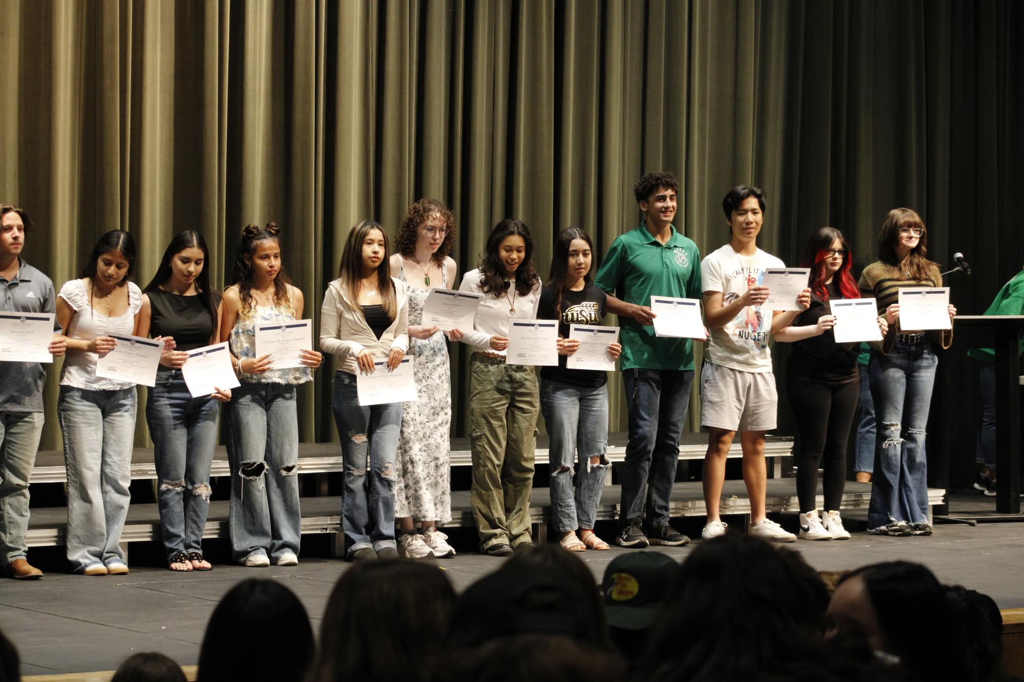 Senior Award Ceremony (Photos By Maleea Sullivan)