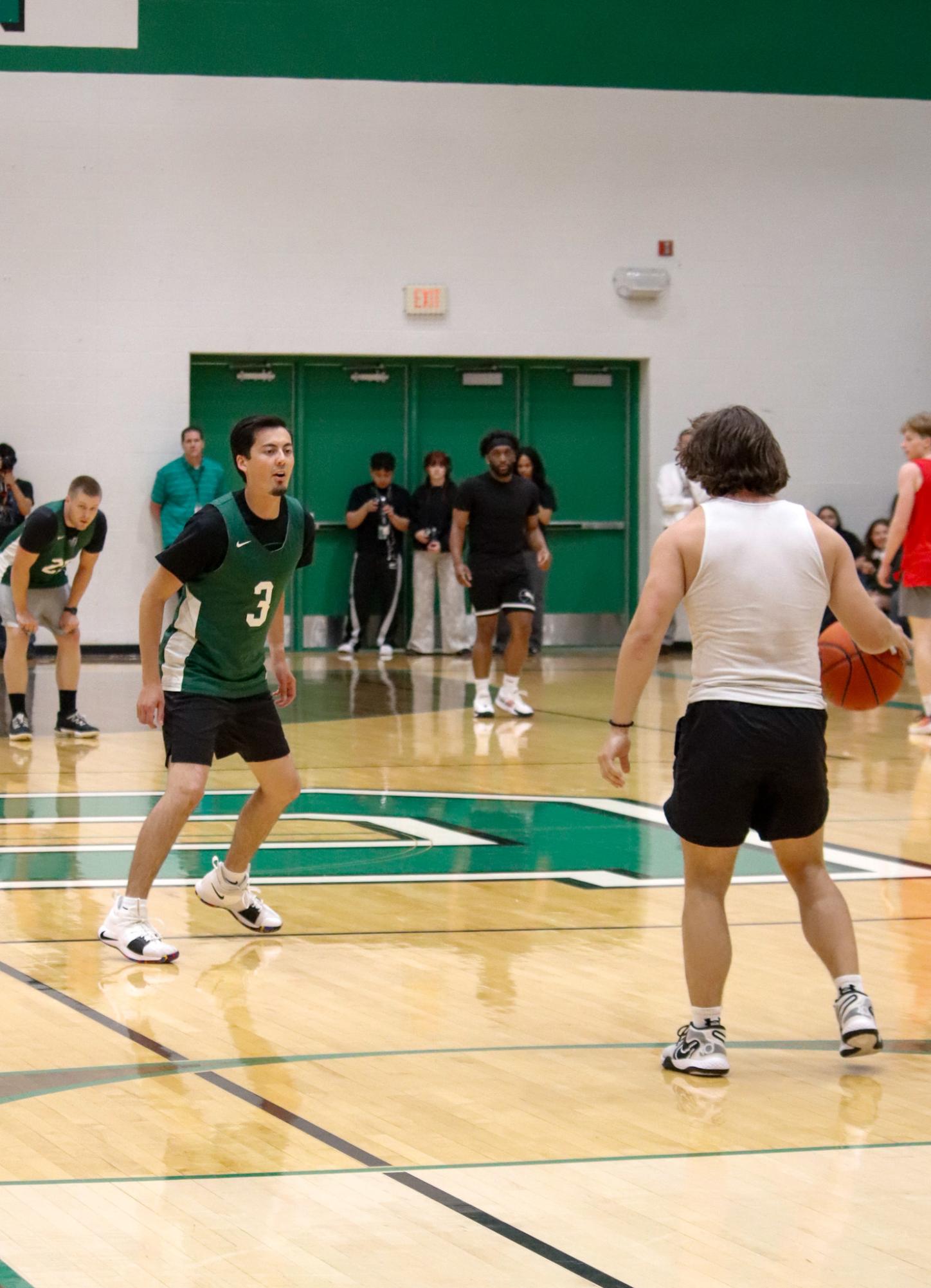 Seniors vs. Staff (Photos by Delainey Stephenson)