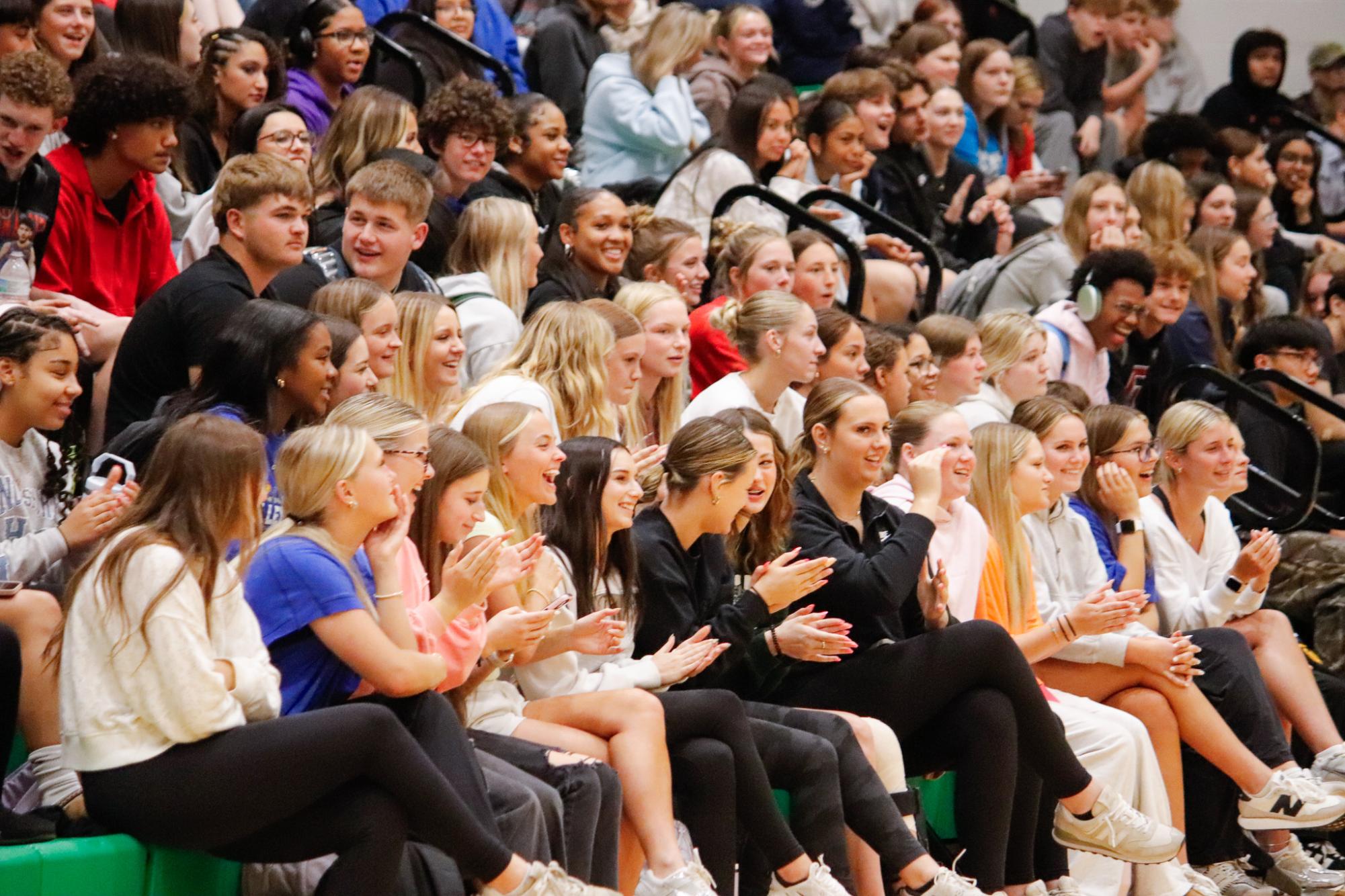 Seniors vs. Staff (Photos by Delainey Stephenson)