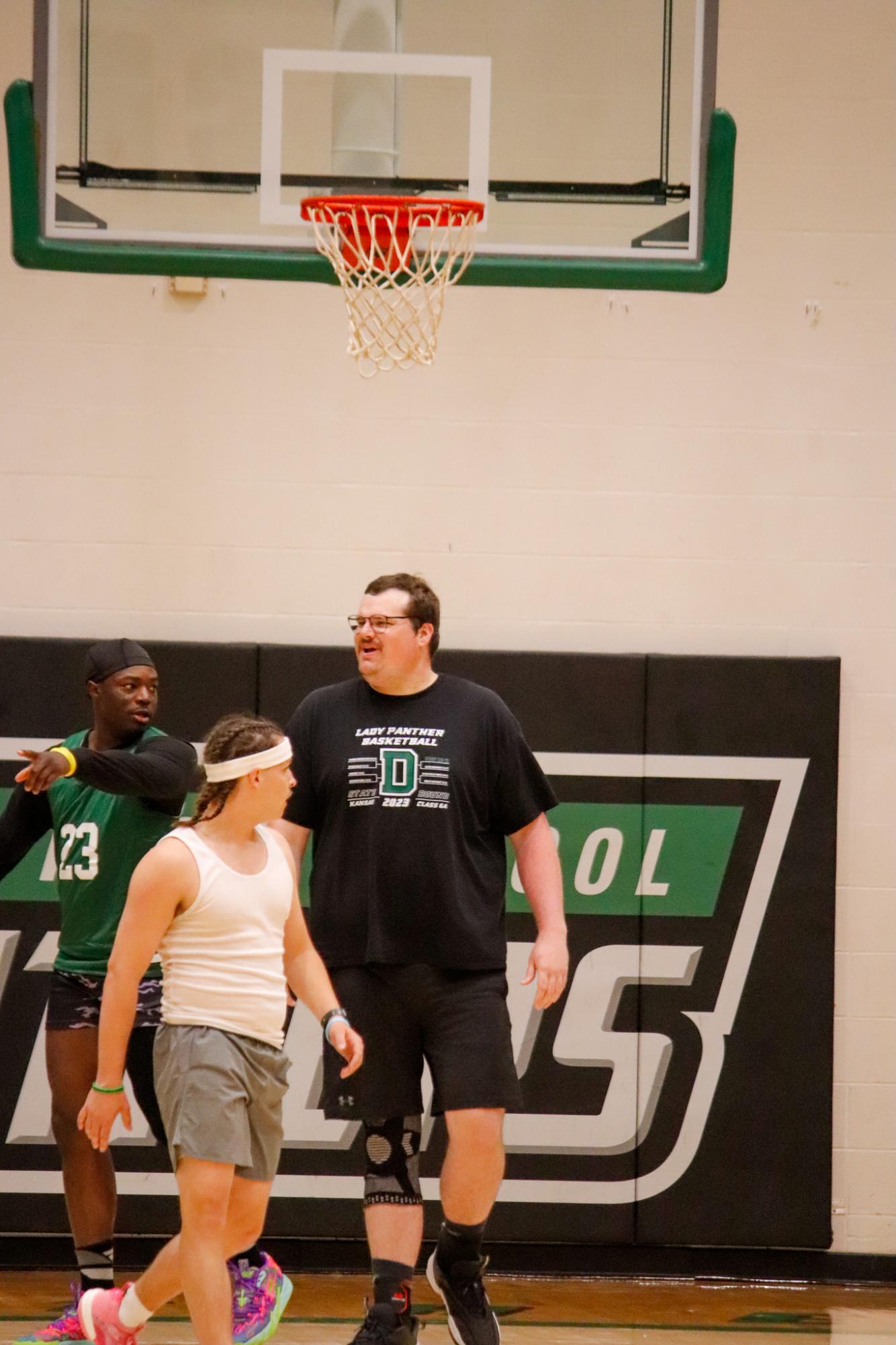 Seniors vs. Staff (Photos by Delainey Stephenson)