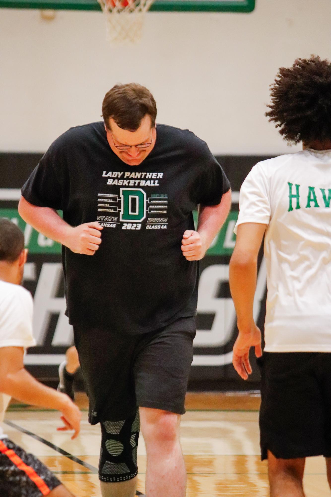Seniors vs. Staff (Photos by Delainey Stephenson)