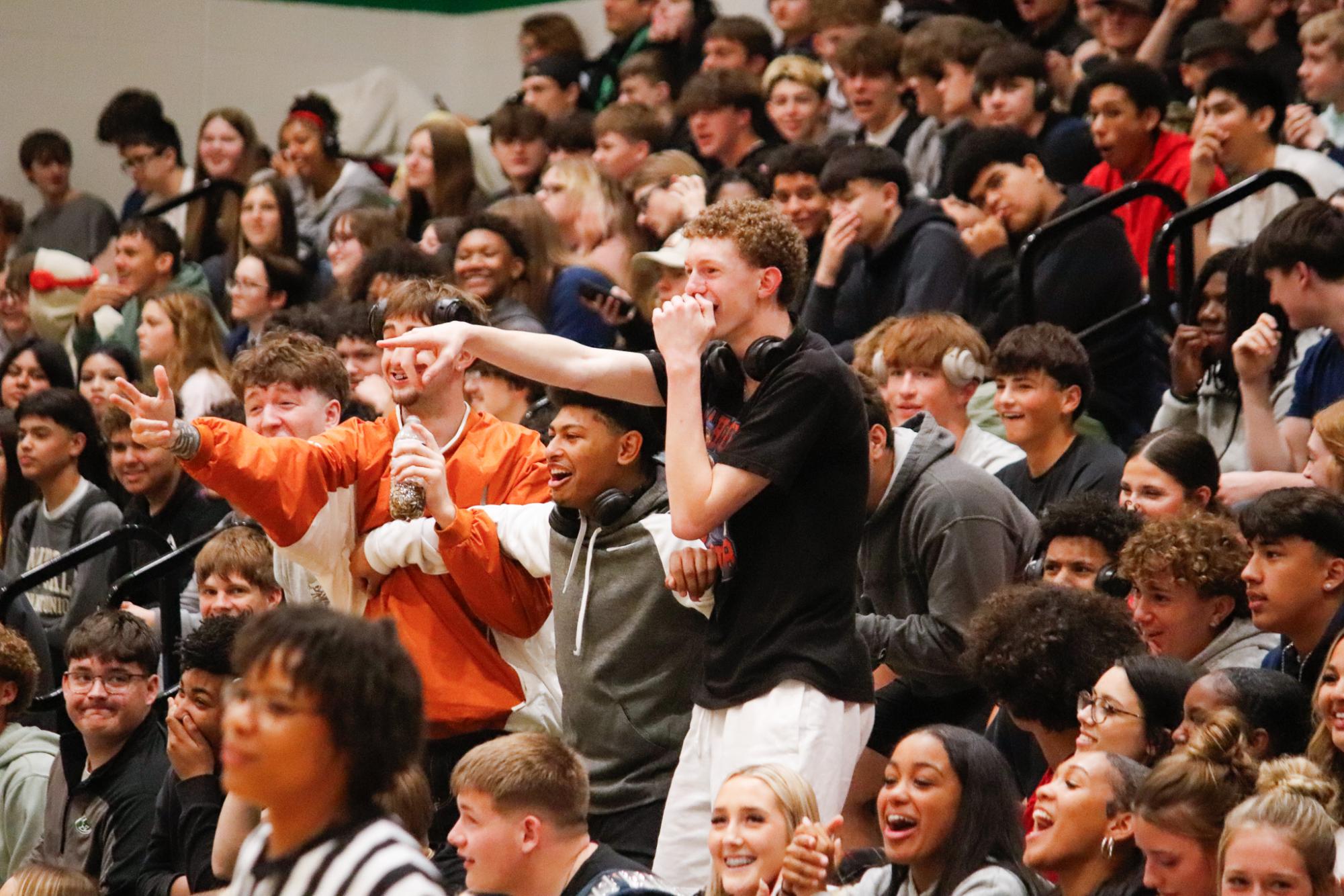Seniors vs. Staff (Photos by Delainey Stephenson)