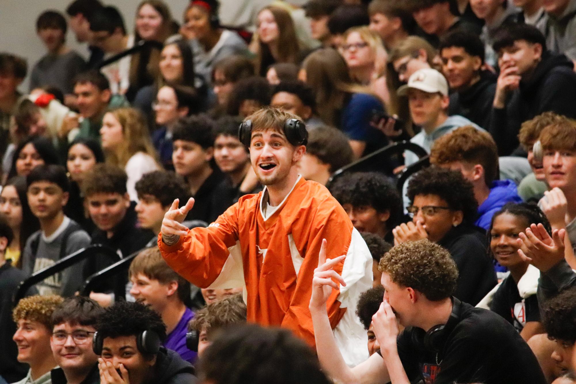 Seniors vs. Staff (Photos by Delainey Stephenson)