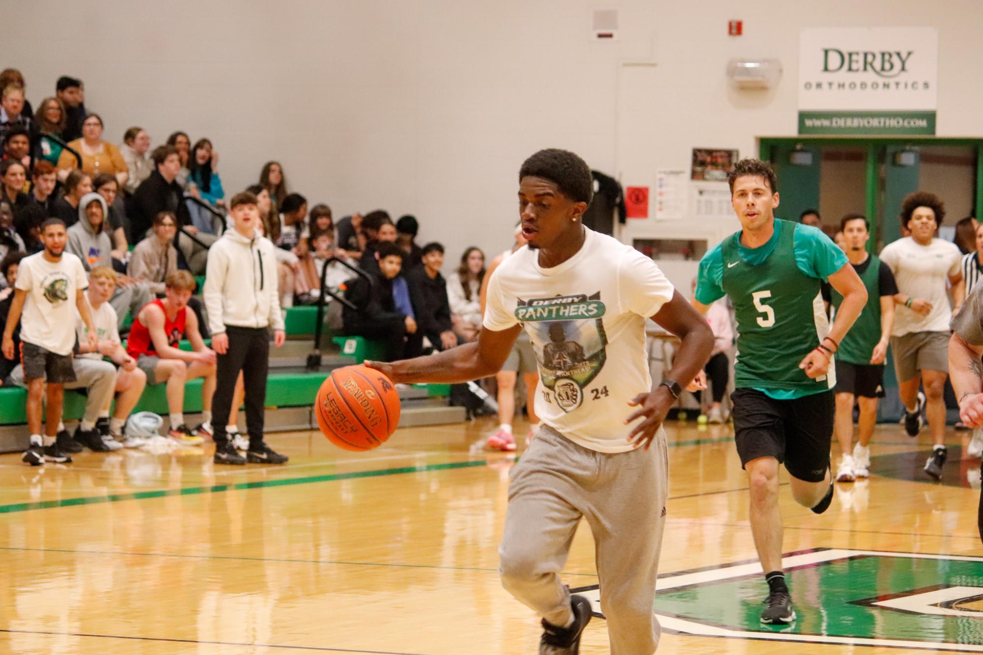 Seniors vs. Staff (Photos by Delainey Stephenson)