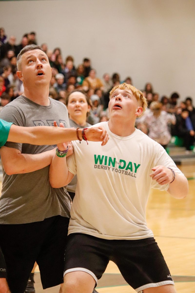 During home room there was a senior vs. Staff game with the Seniors winning 48 to 44.